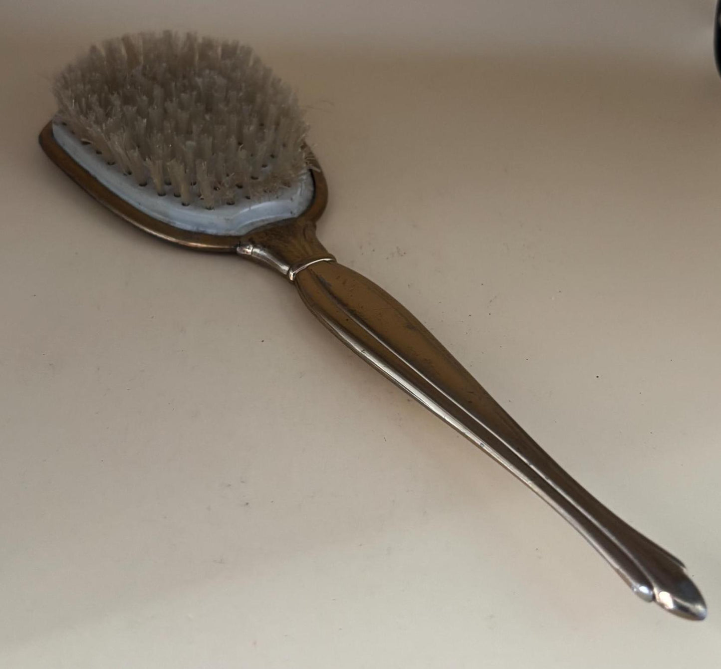 Vintage Hand Mirror and 2 Brush Set Lover Antiques and Vintage