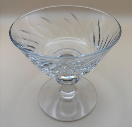 Vintage Crystal Dessert Glasses Set of 2 Lover Antiques and Vintage