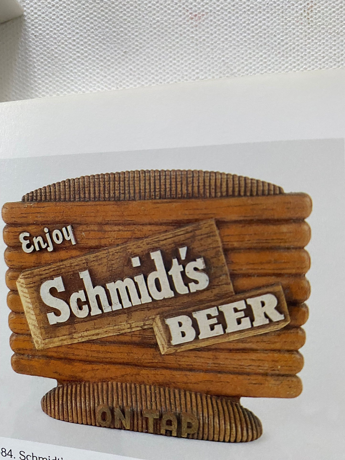 Vintage Back Bar Beer Figurines Book by George Baley