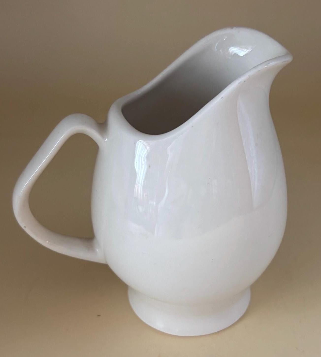 Vintage Canonsburg Pottery Creamer Temporama Design Lover Antiques and Vintage