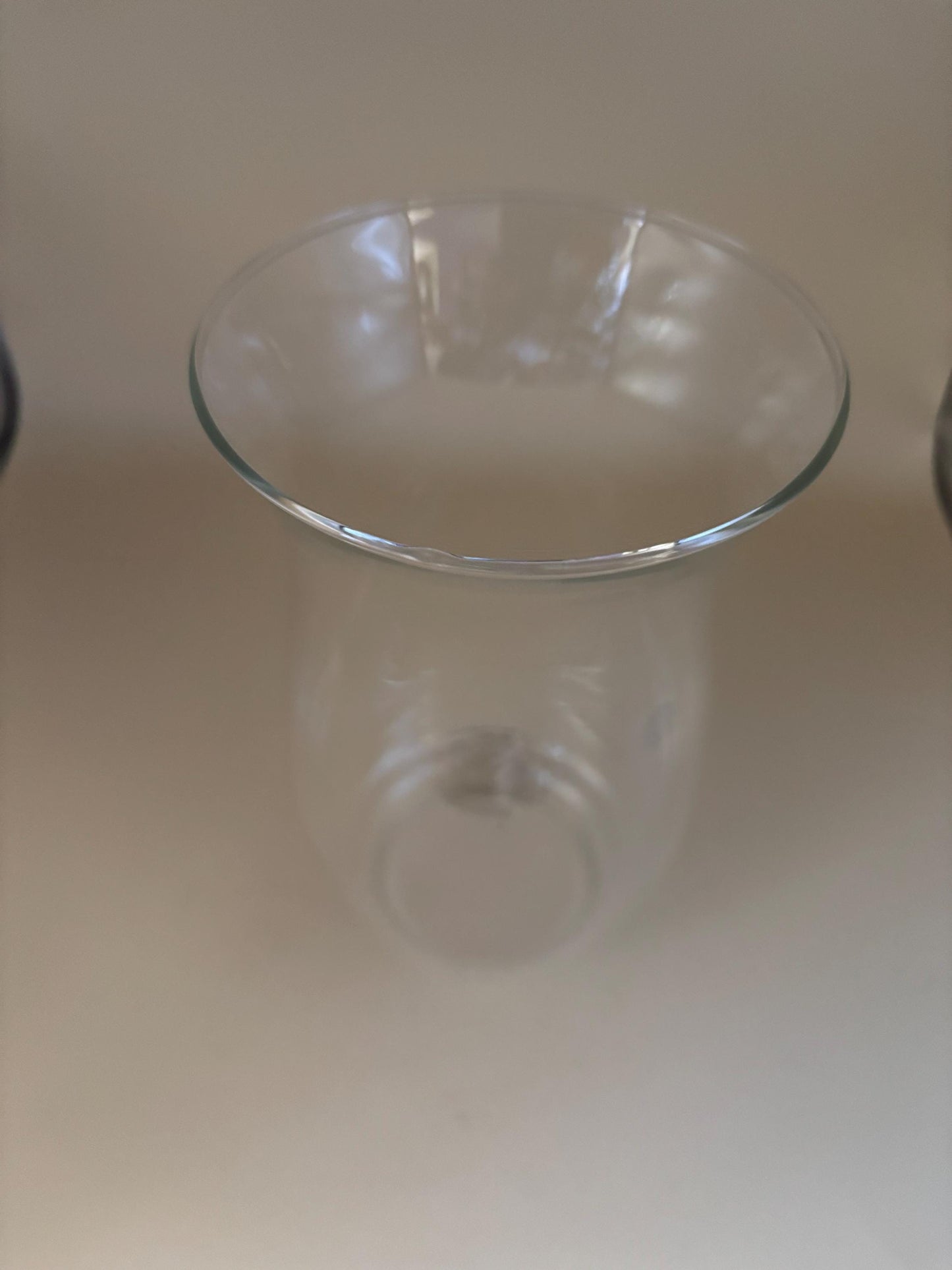 Vintage Glass Hurricane Shade Lover Antiques and Vintage