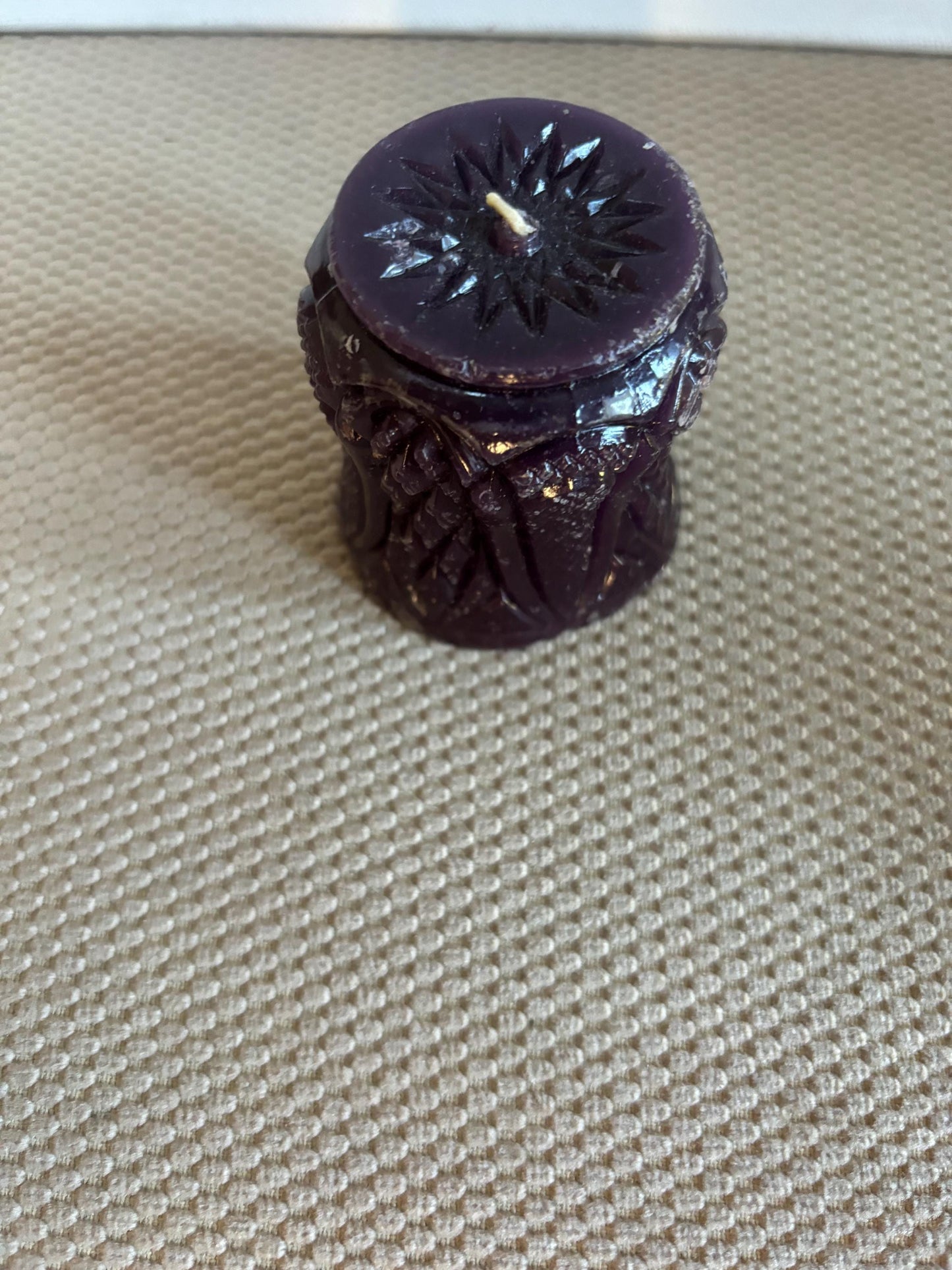 Vintage Kenzie Candles Set of 4 Candles 2 Purple 1 Green 1 White Collectible Candles Set 1 Lover Antiques and Vintage