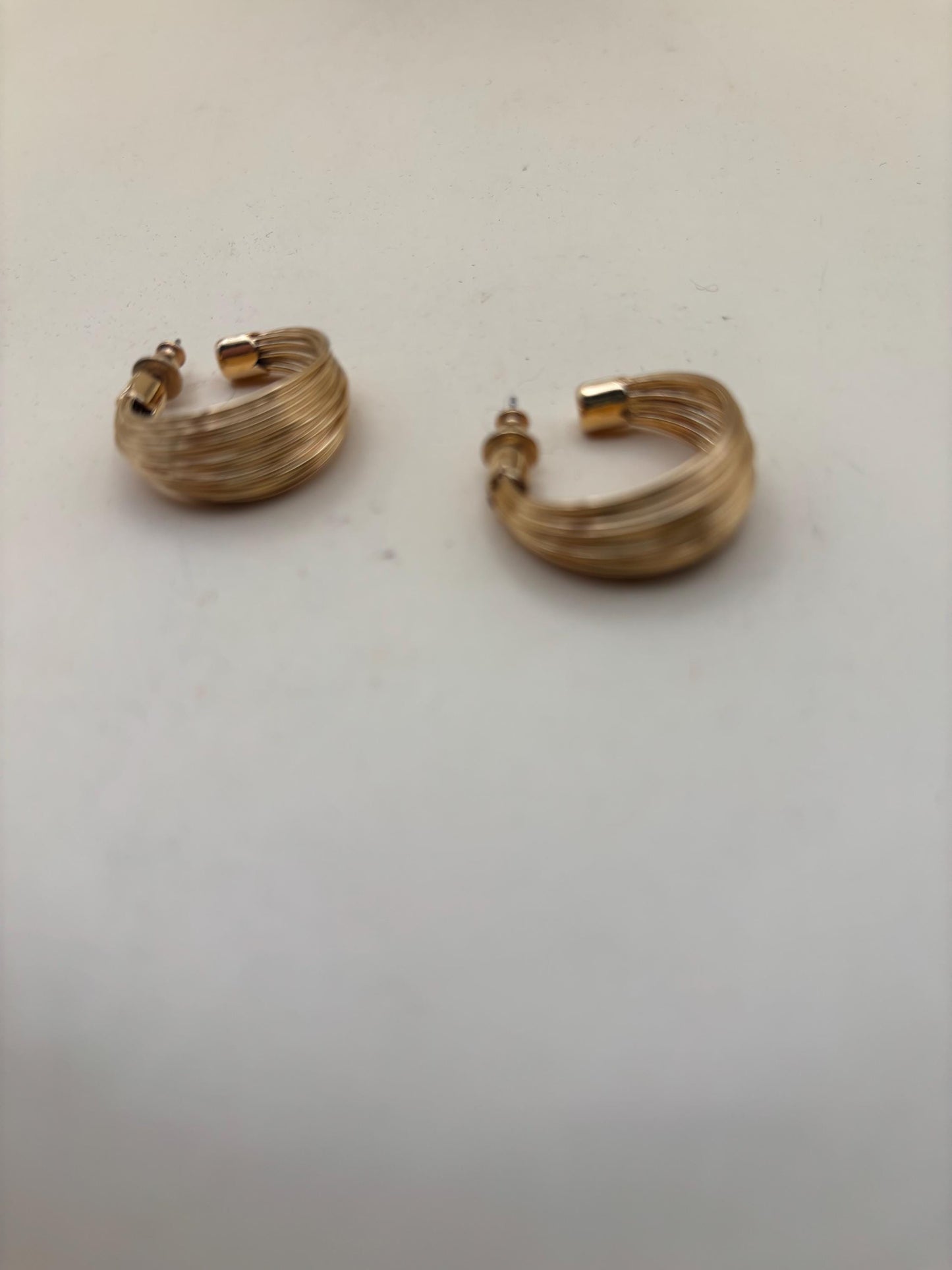 Vintage Monet Gold Earrings Lover Antiques and Vintage