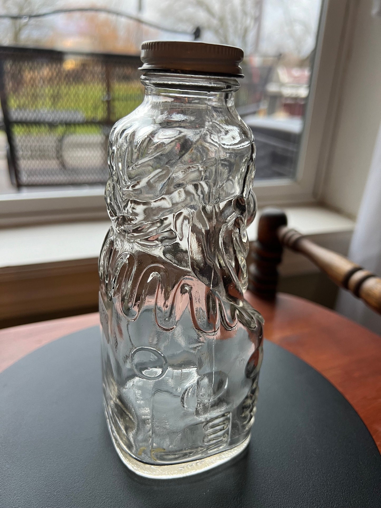 Vintage Grapette Soda Clown Glass Bank - Camden Ark Collectible