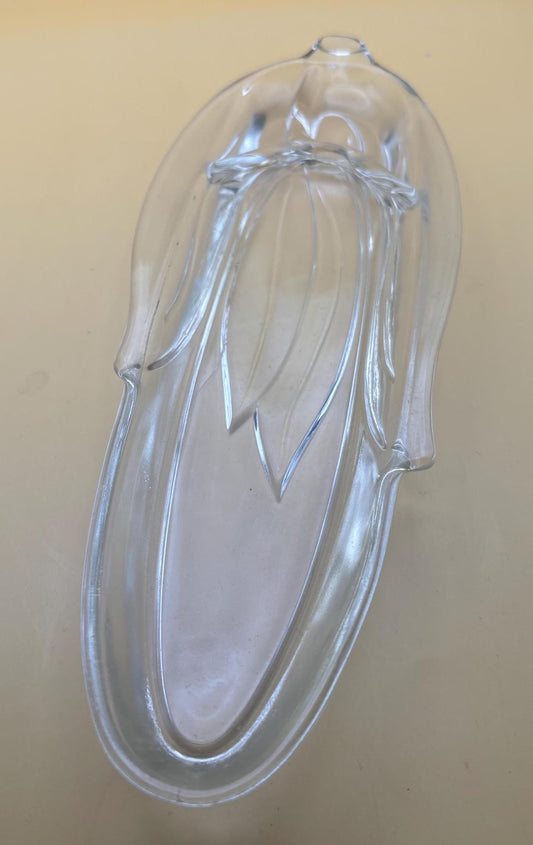 Vintage Glass Corn Holder Bowl Lover Antiques and Vintage
