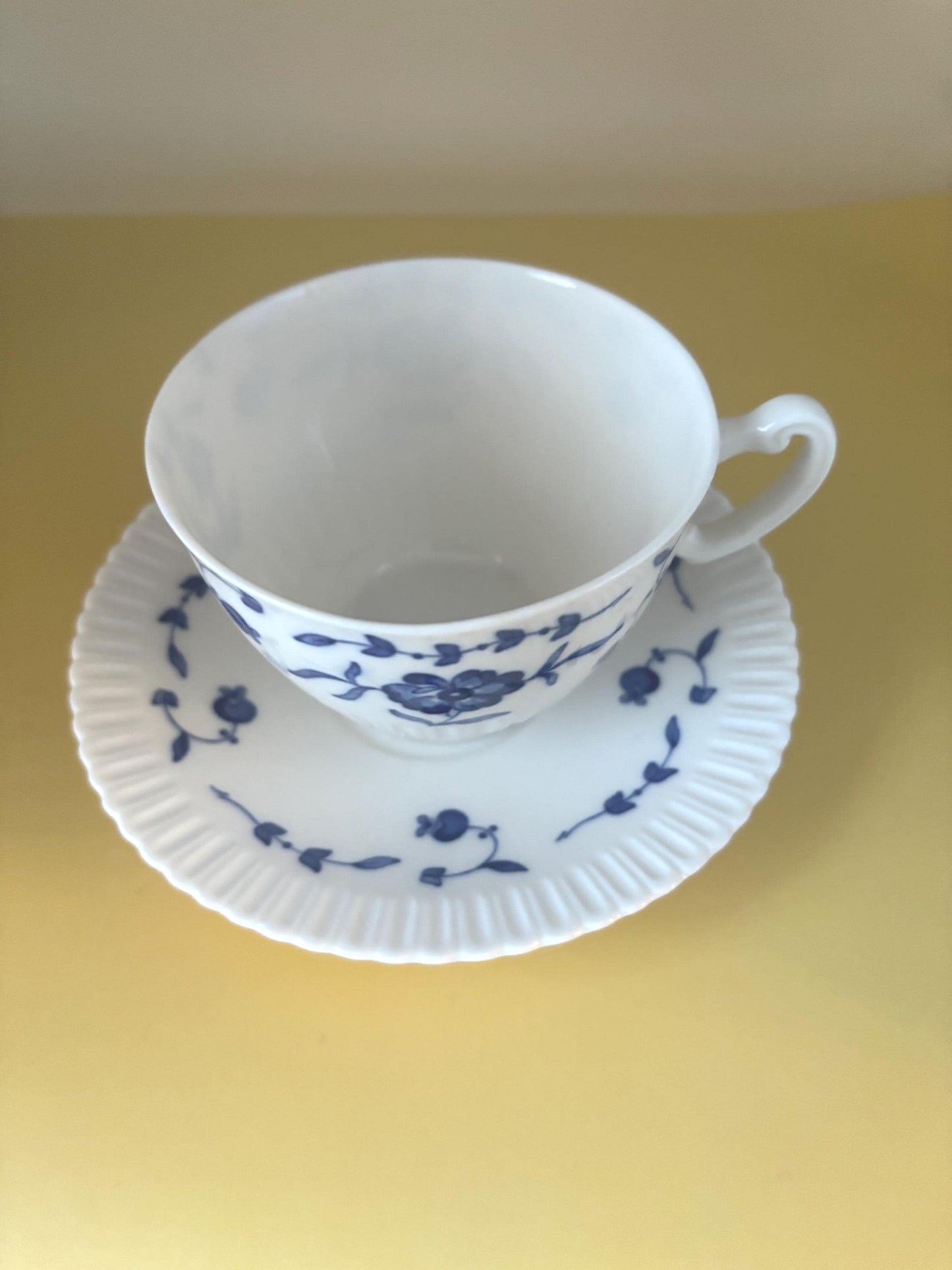 Vintage Nantucket Cup by Syracuse China Blue & White Dishes Lover Antiques and Vintage