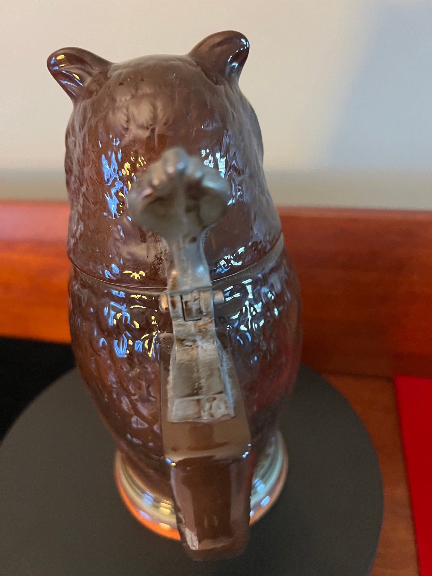 Vintage Porcelain Owl Beer Stein, Tall Owl Stein, Owl Figurine, Lover Antiques and Vintage