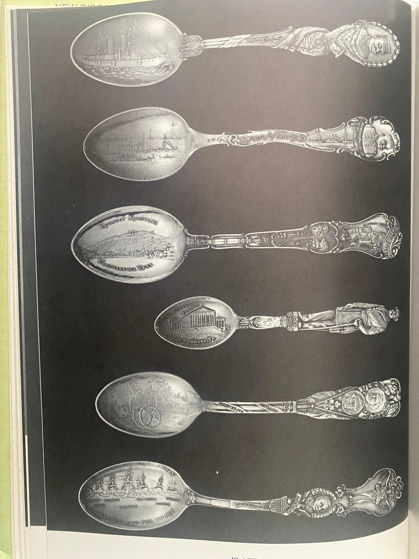 Vintage Spoon Souvenir Guide Book: United States & Canada