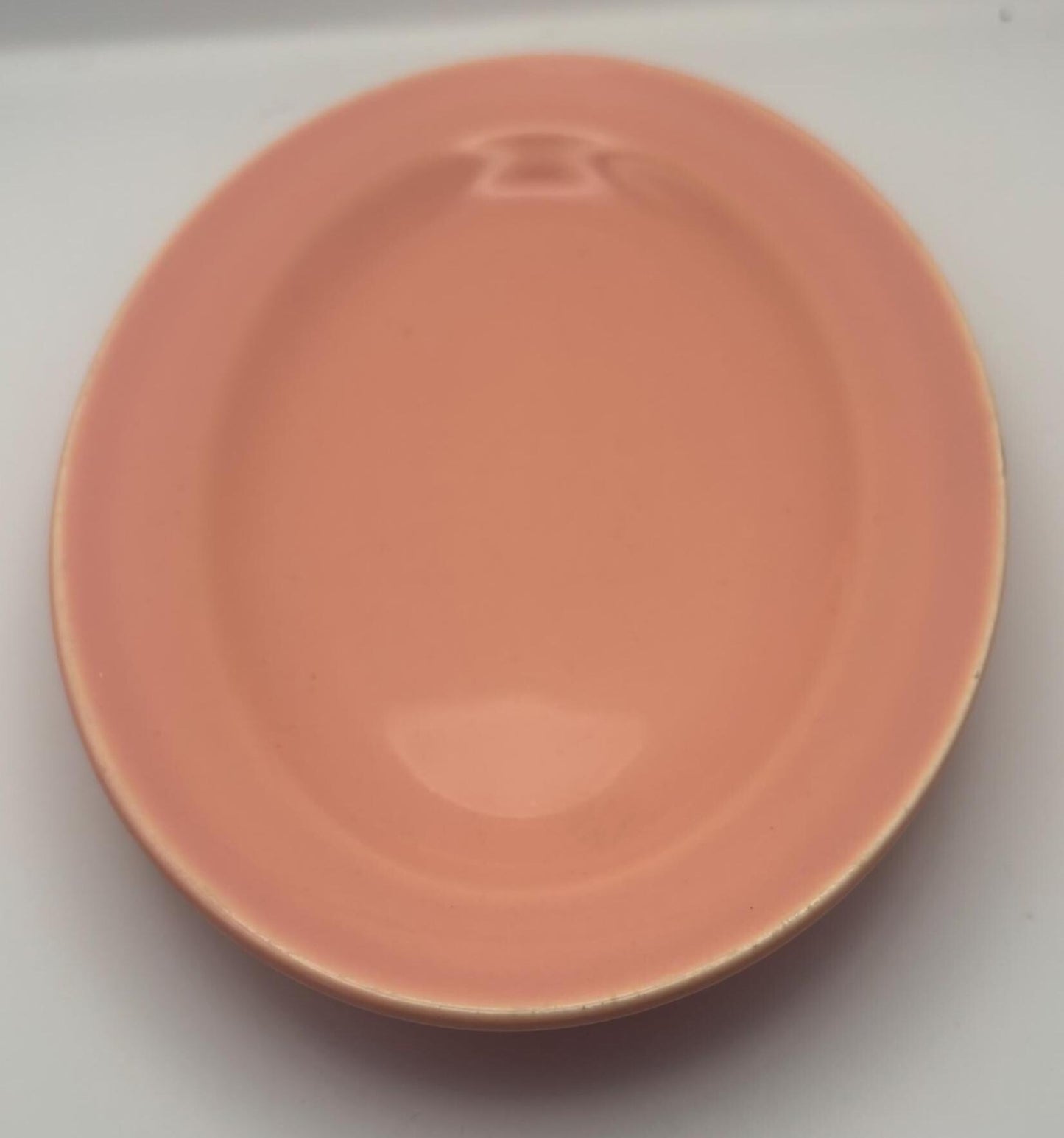 Knowles Oval Platter, Peach Plate, Lover Antiques Vintage