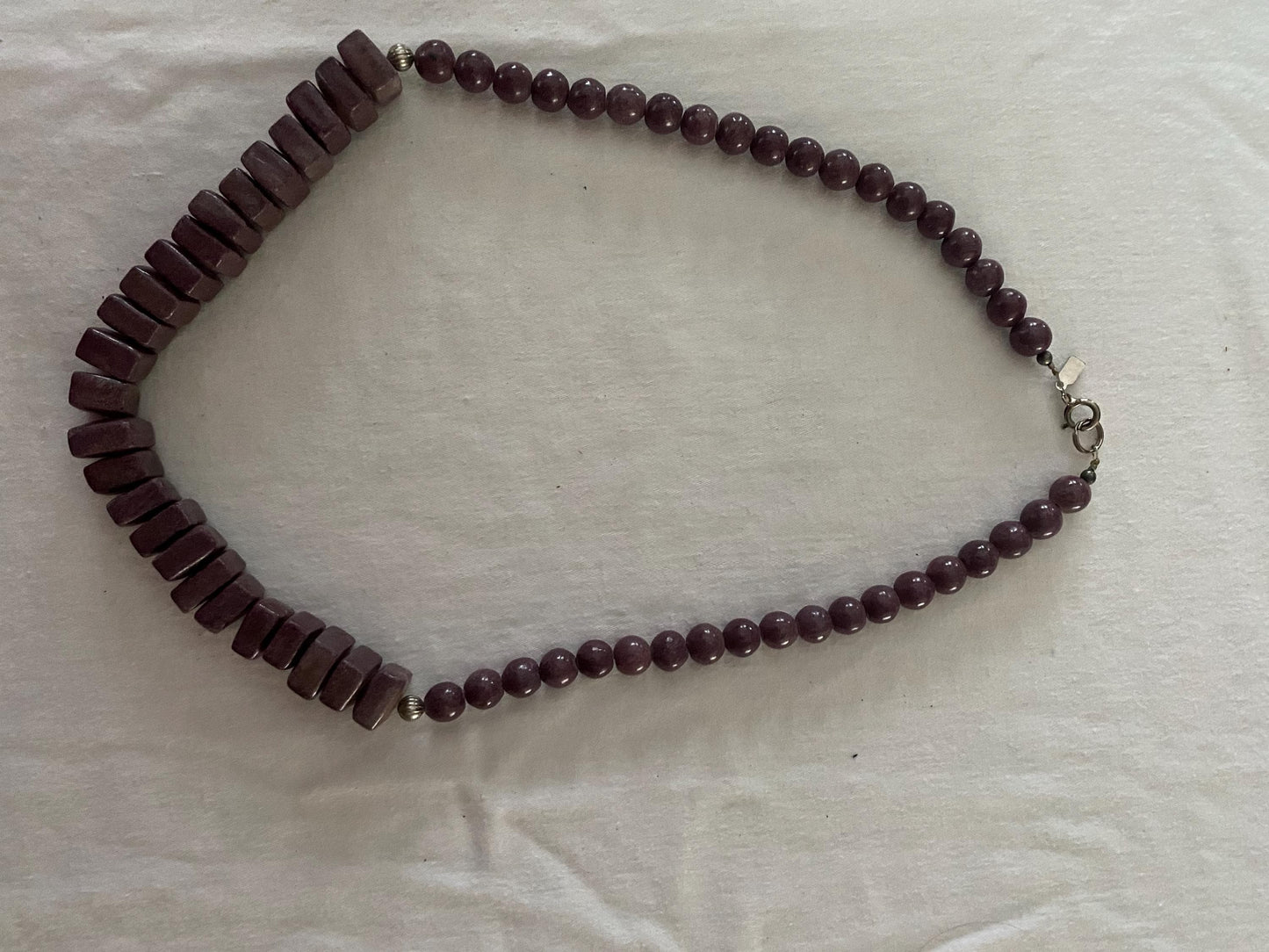Vintage Karla Jordan Necklace Brown Beaded Jewelry Lover Antiques and Vintage