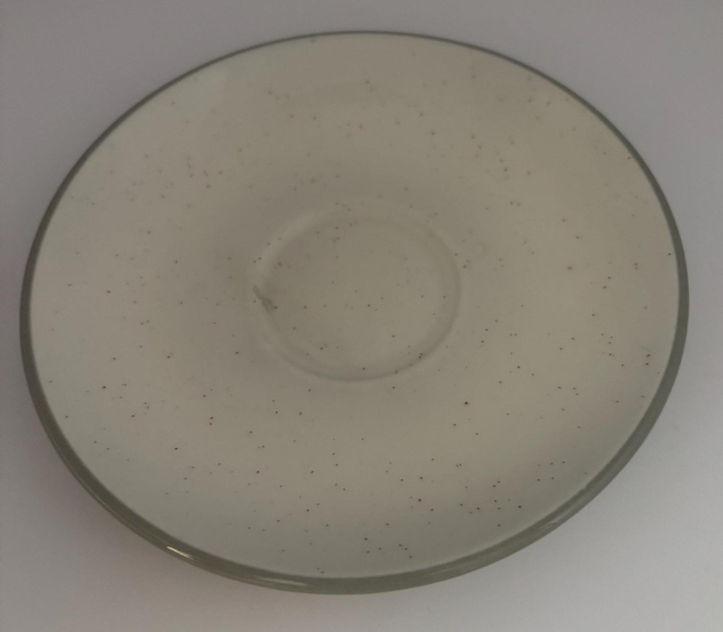 Harker Pottery Saucer Plate, Harkerware Stone Porcelain Plates, Lover Antiques and Vintage