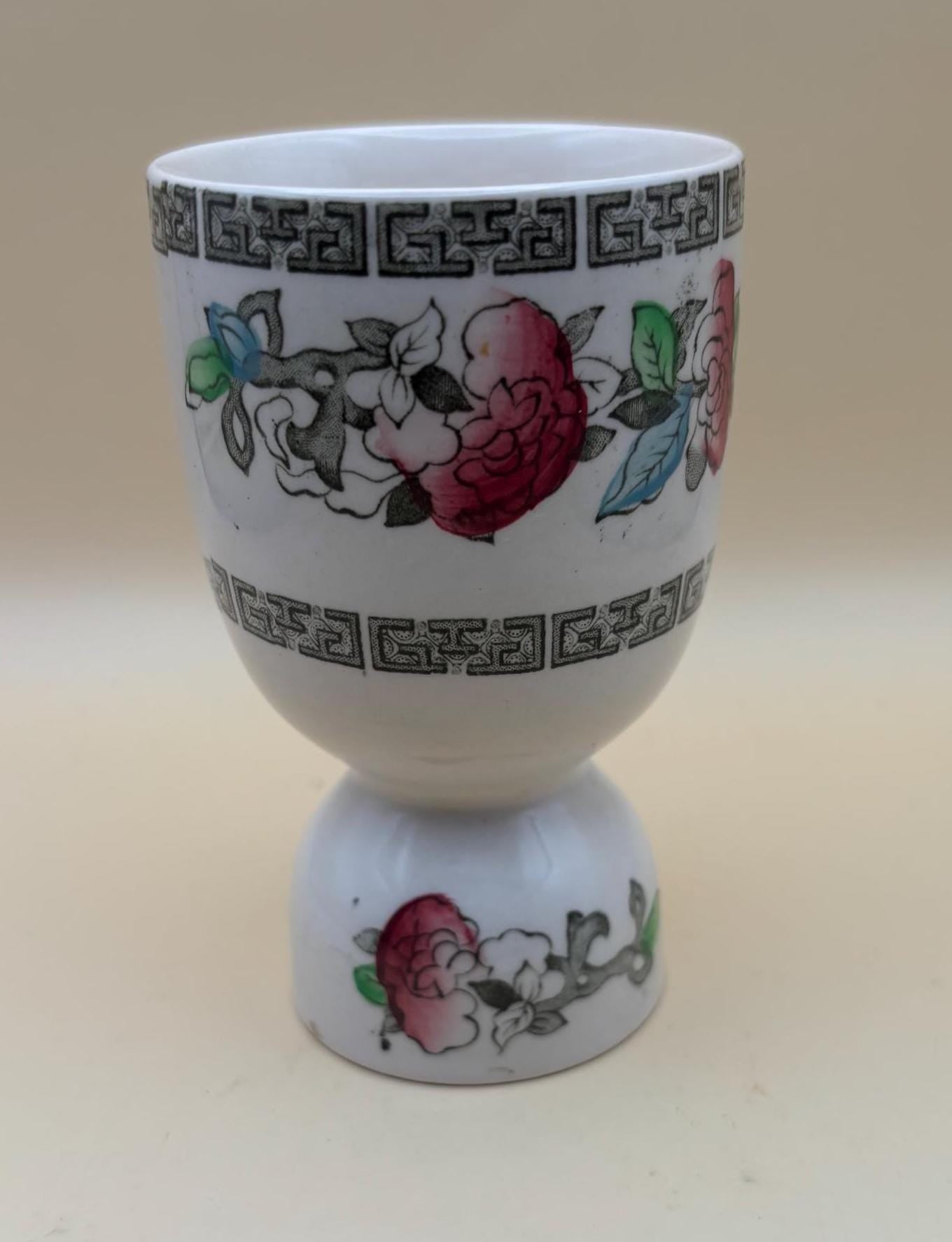 Vintage Maddock England Egg Cup Lover Antiques and Vintage