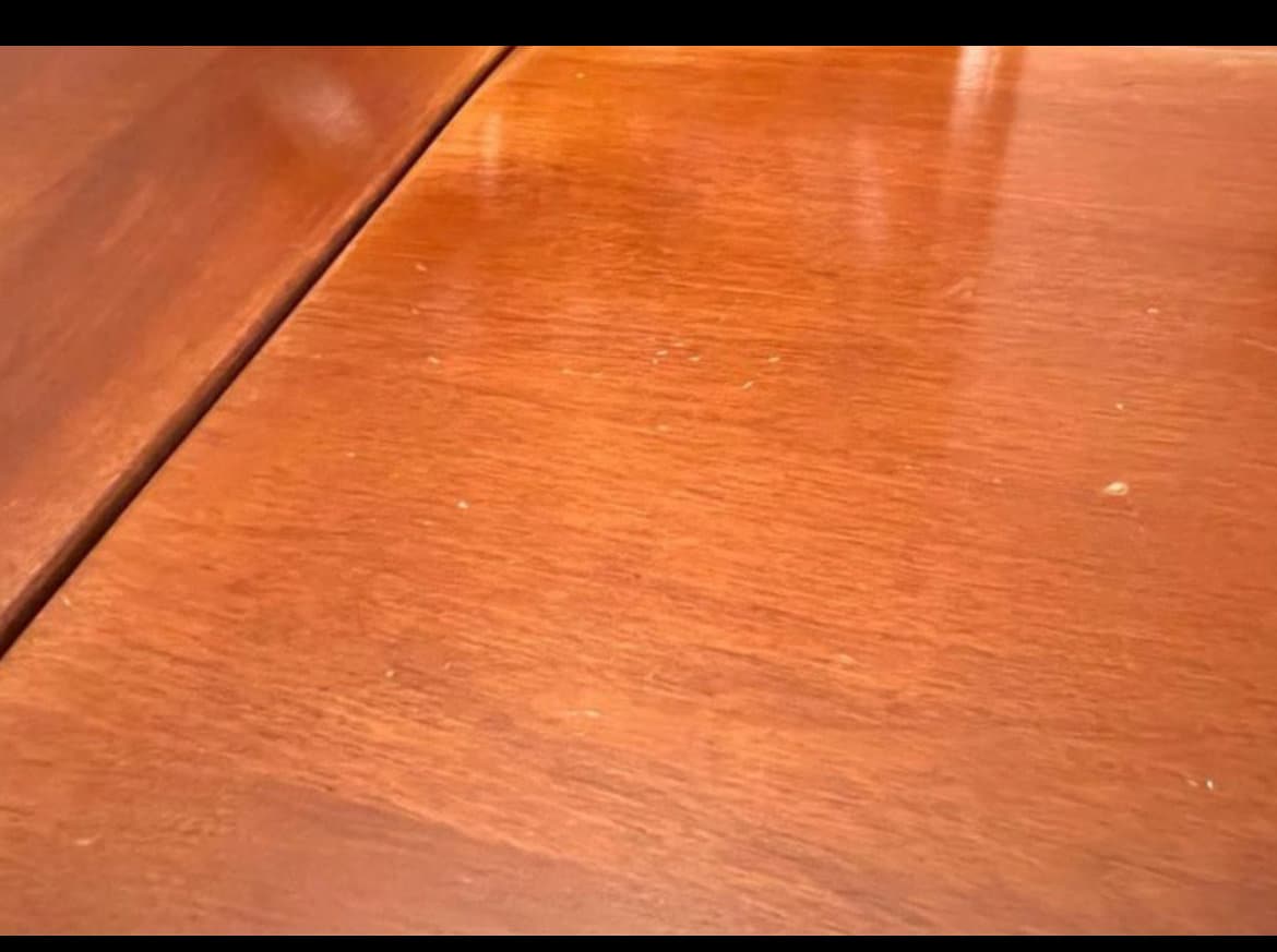 Cushman Brandywine Manor Table No. 7030: Mid Century Double Trestle
