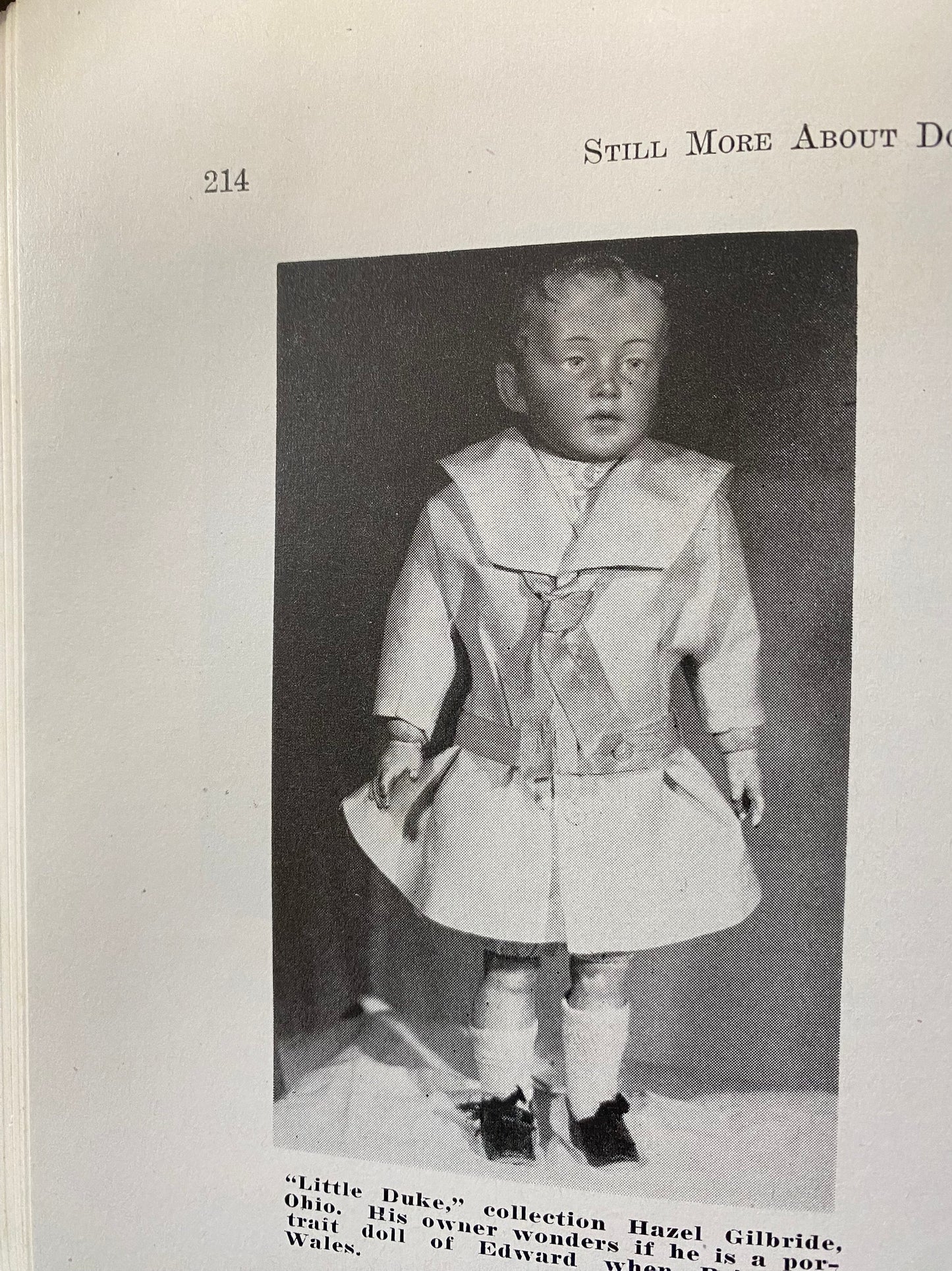 Vintage Dolls Book: Still More About Dolls, 1950 First Edition
