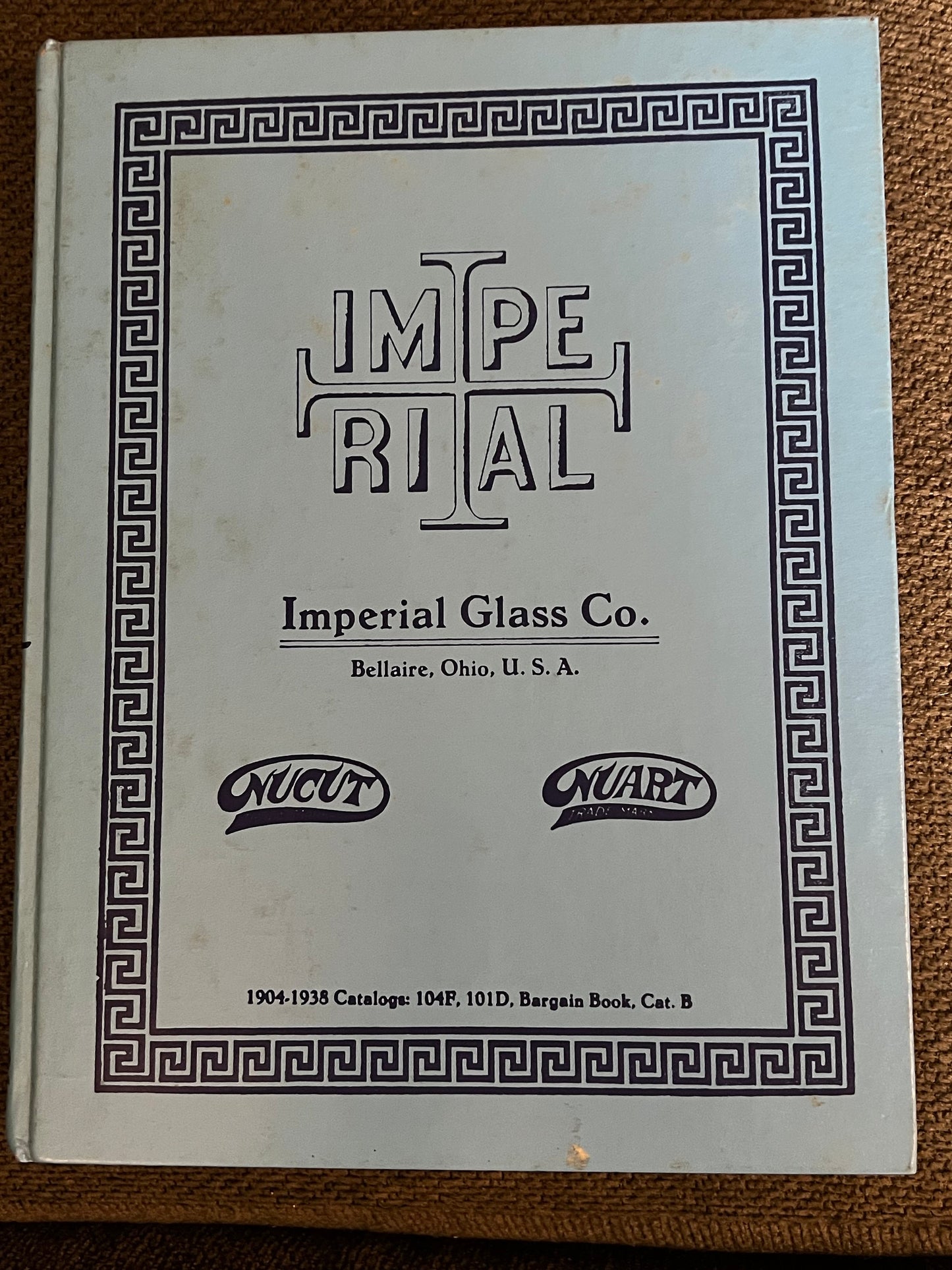 Vintage Imperial Glass Book: Archer Value Guide, Bellaire Ohio