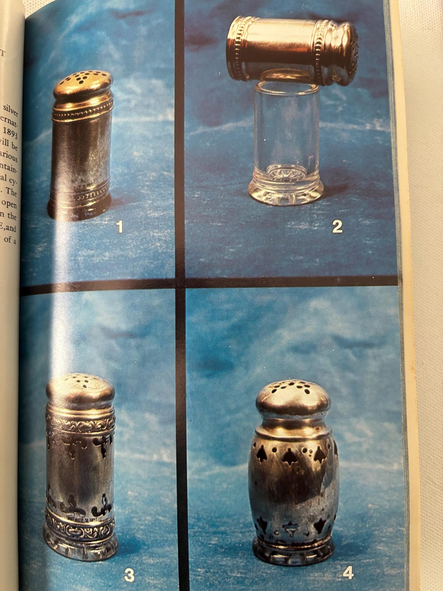 The World of Salt Shakers Book, by Mildred & Ralph Lechner, Lover Antiques and Vintage