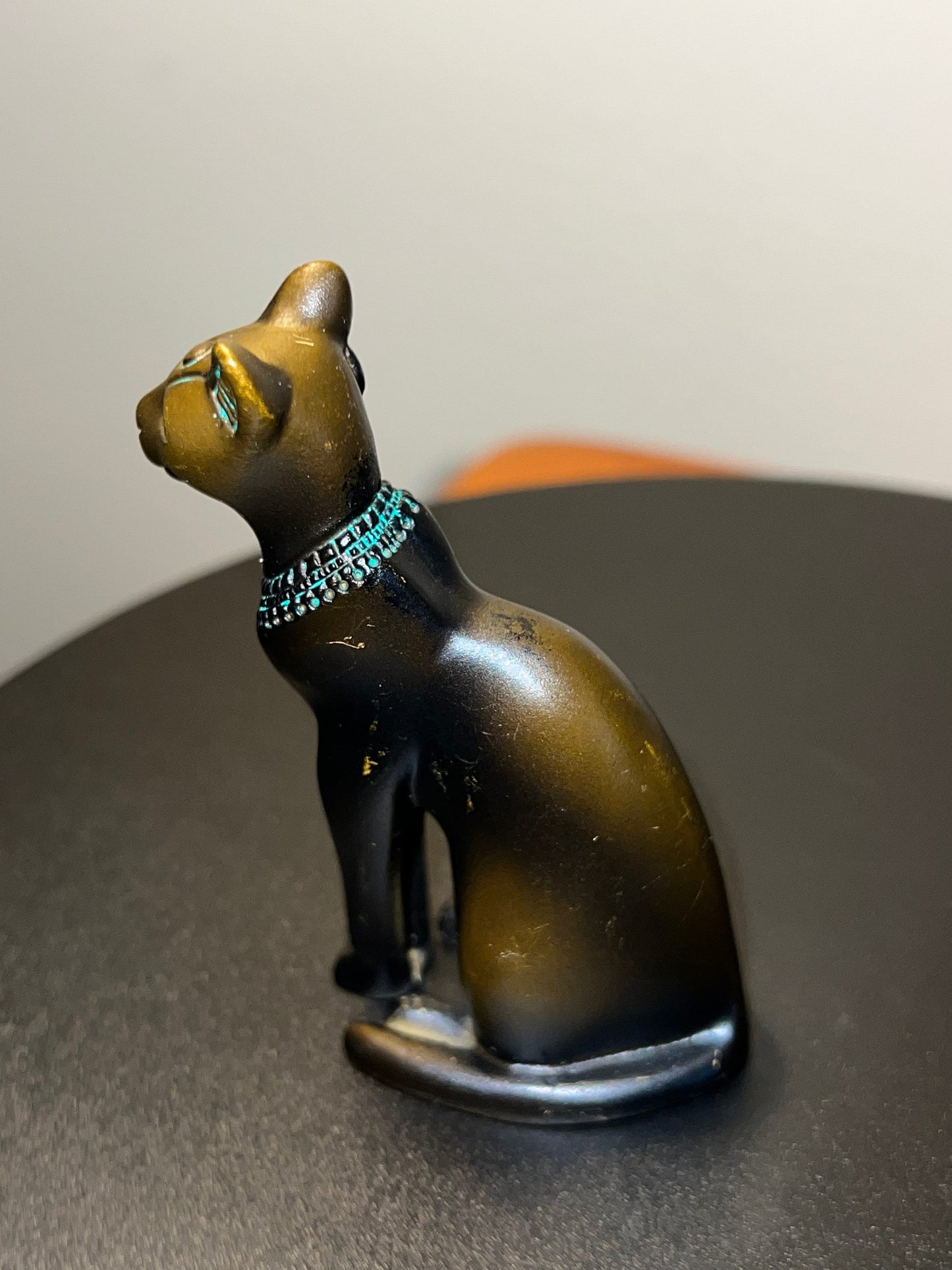 Vintage Siamese Cat Figurine: Franklin Mint Faberge, 1980s