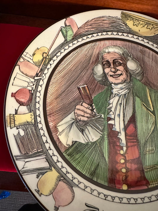 Vintage Royal Doulton Collector Plate: The Squire, George Washington