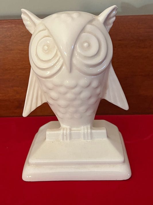 Vintage Mid Century Modern Owl by ER Phila of Czechoslovakia, MCM Owl Statue, Numbered 13267, Lover Antiques and Vintage