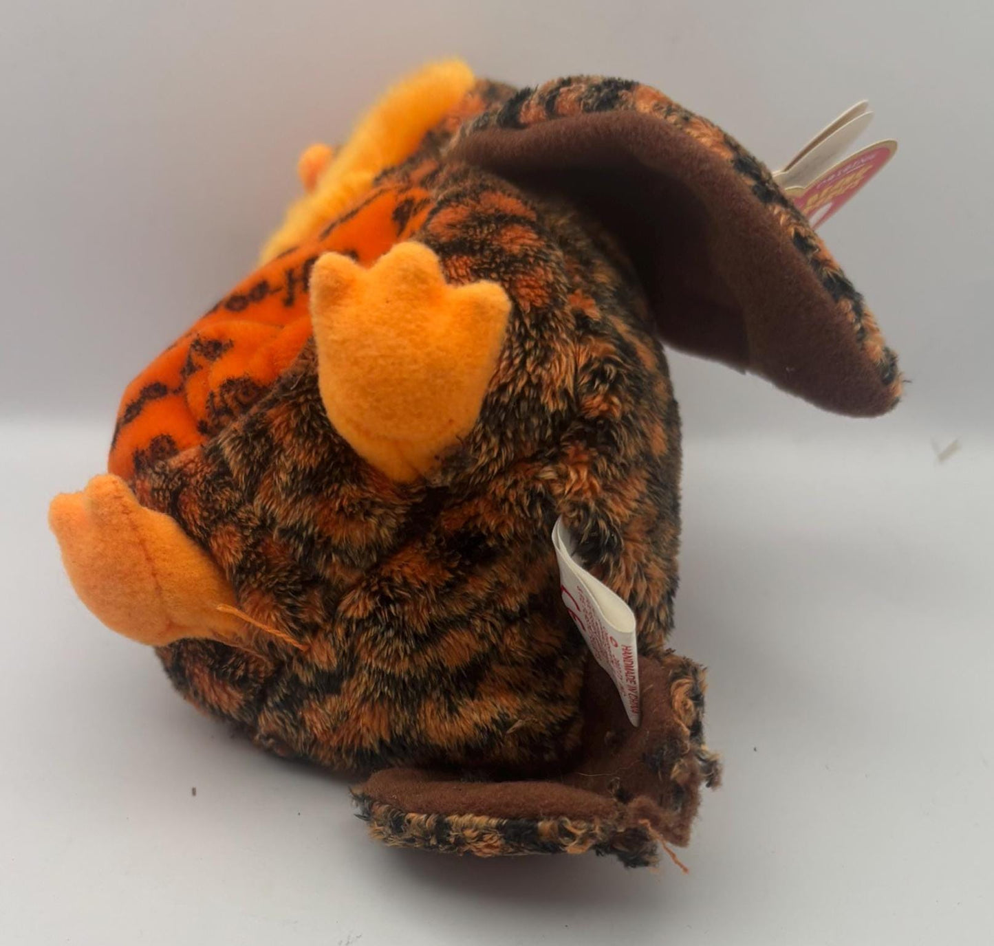 Boo Who? The Halloween Owl, Retired Ty Beanie Baby Owl Plush Stuffed Animal