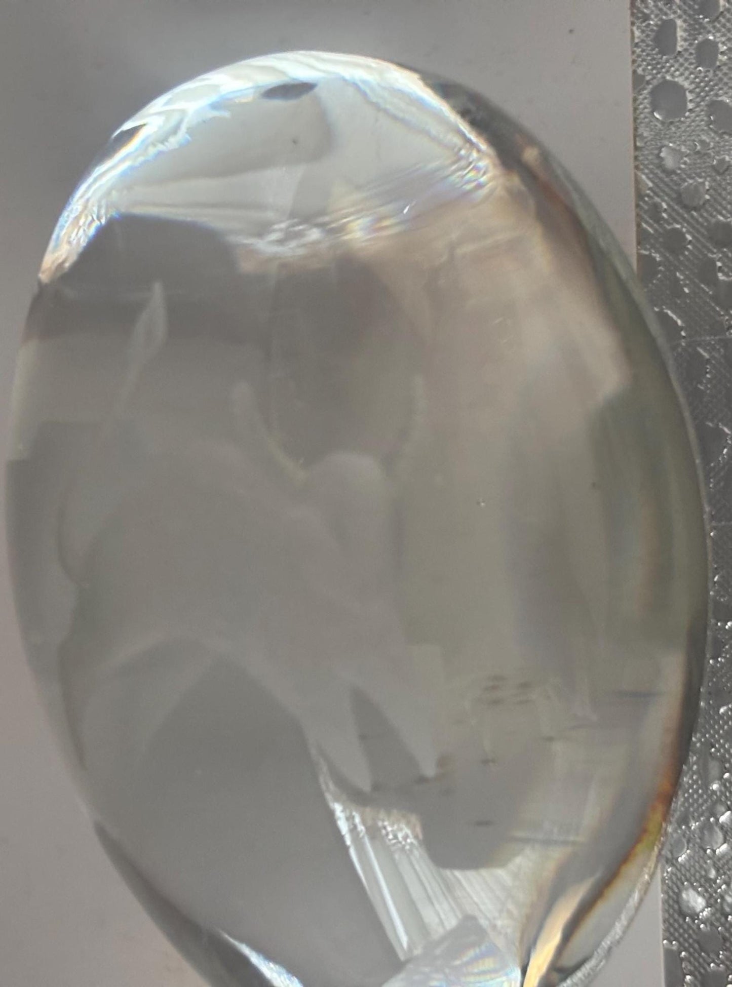 Vintage Ekenas Crystal Glass Paperweight Etched Taurus Bull Sweden