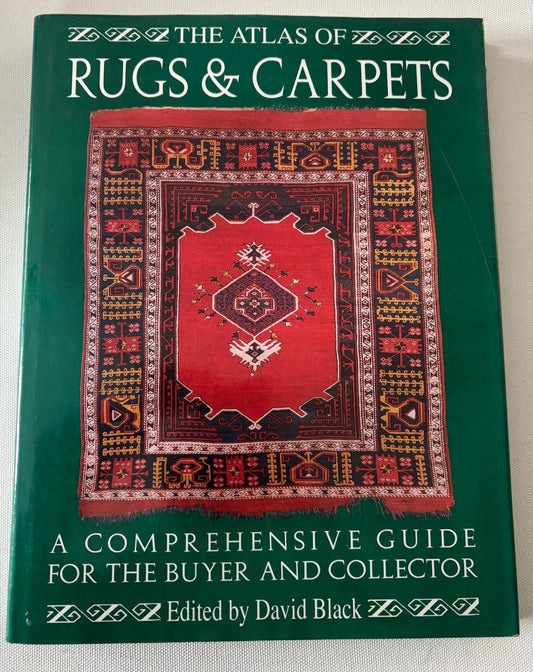 The Atlas of Rugs & Carpets Book, A Comprehensive Guide for the Buyer and Collector, Lover Antiques and Vintage