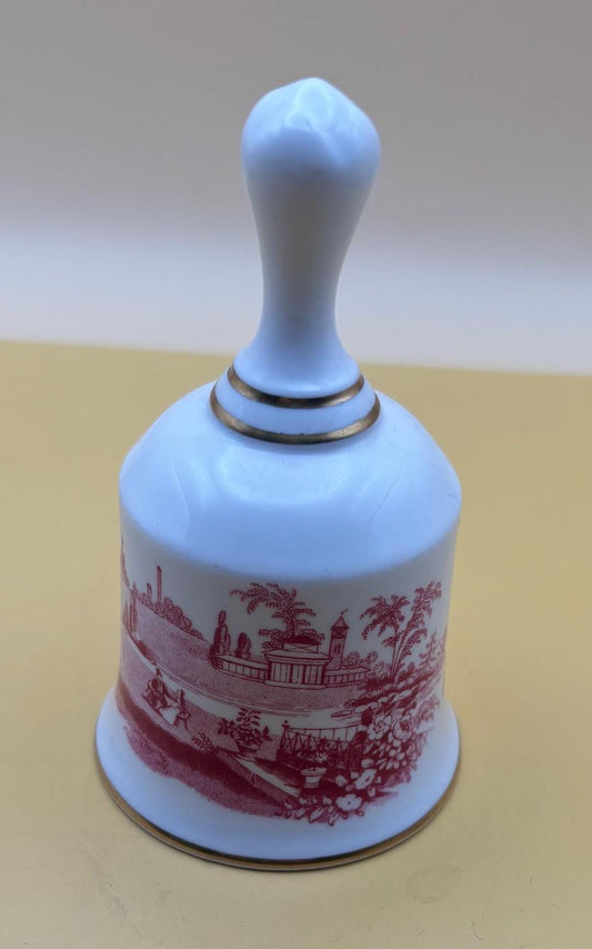 Vintage Spode Bell From England Fine Bone China Floral Design Lover Antiques and Vintage