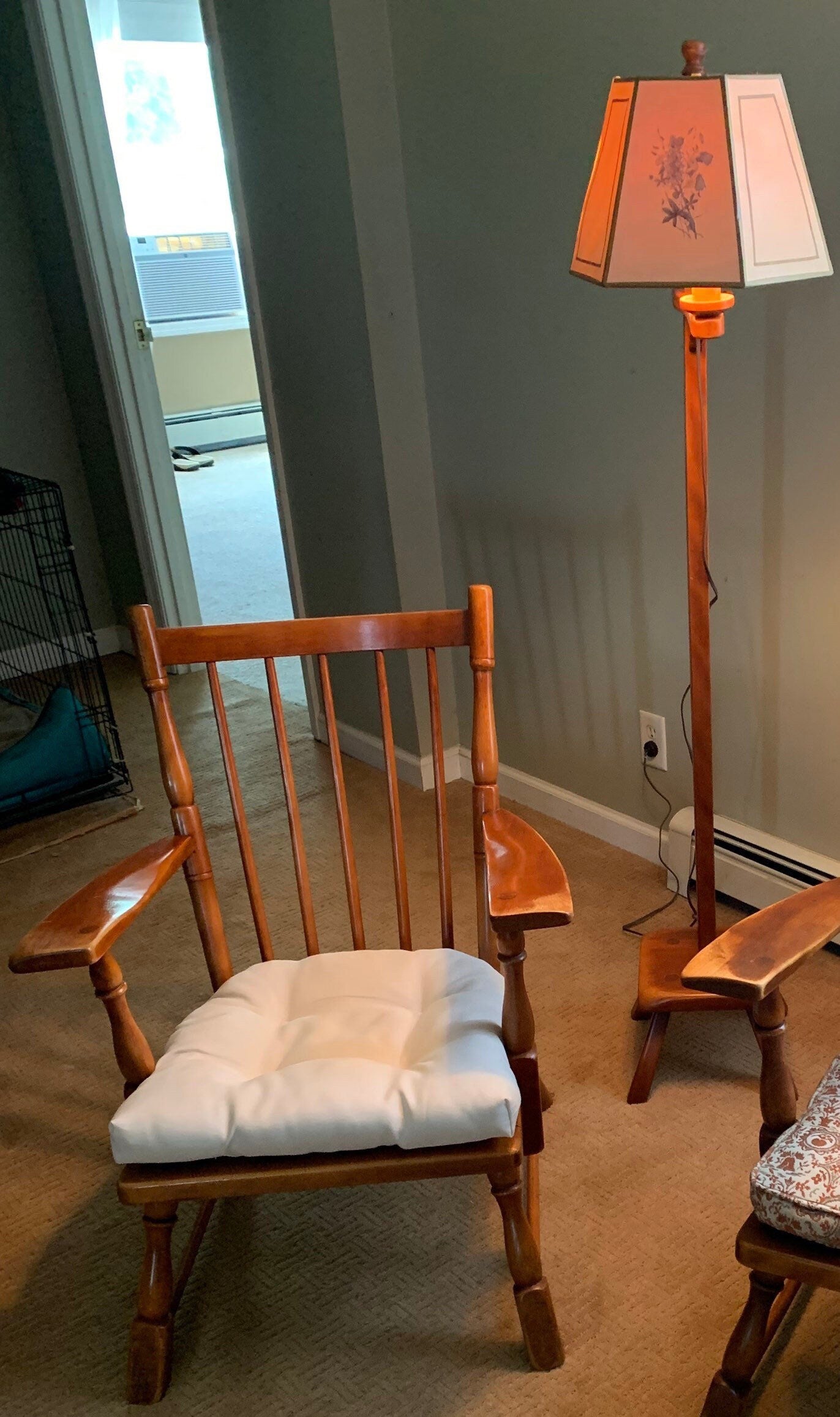 Vintage Cushman Molly Stark Boudoir Chair No. 0183