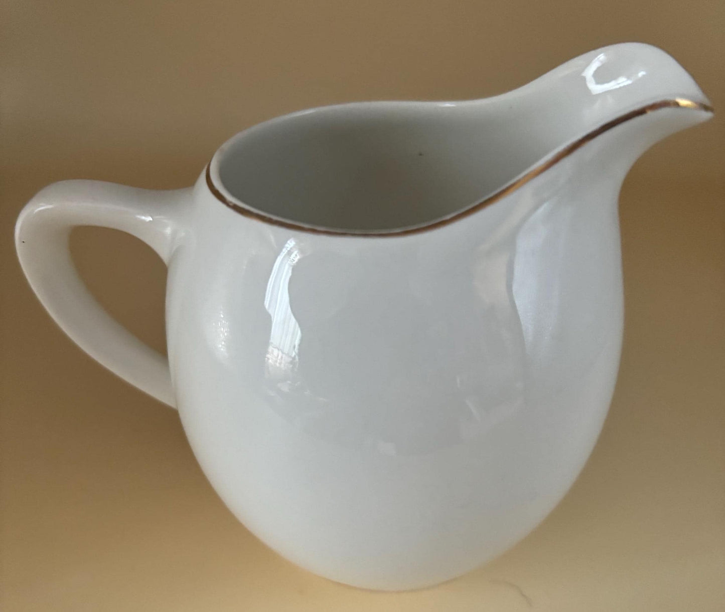 Vintage Wedgwood & CO.LTD. Creamer Made in England Porcelain Gray Black Leaves Red Dot Floral with gold gild trim Lover Antiques and Vintage