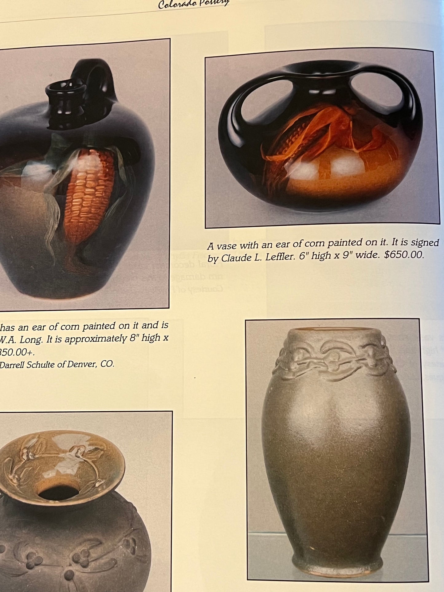 Collector's Encyclopedia of Colorado Pottery: Identification & Values