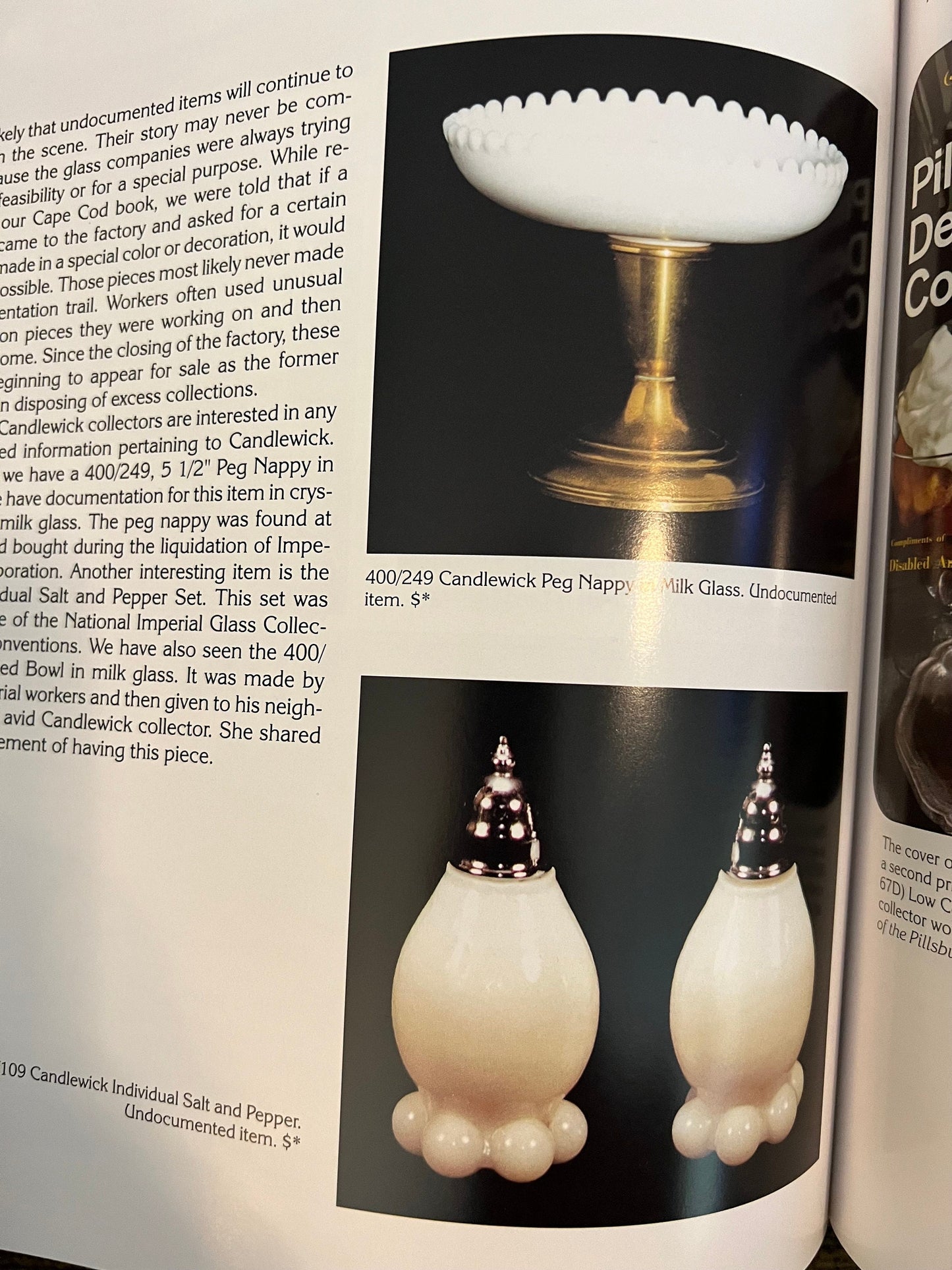 Vintage Milk Glass: Imperial Glass Collector's Book with Price Guide