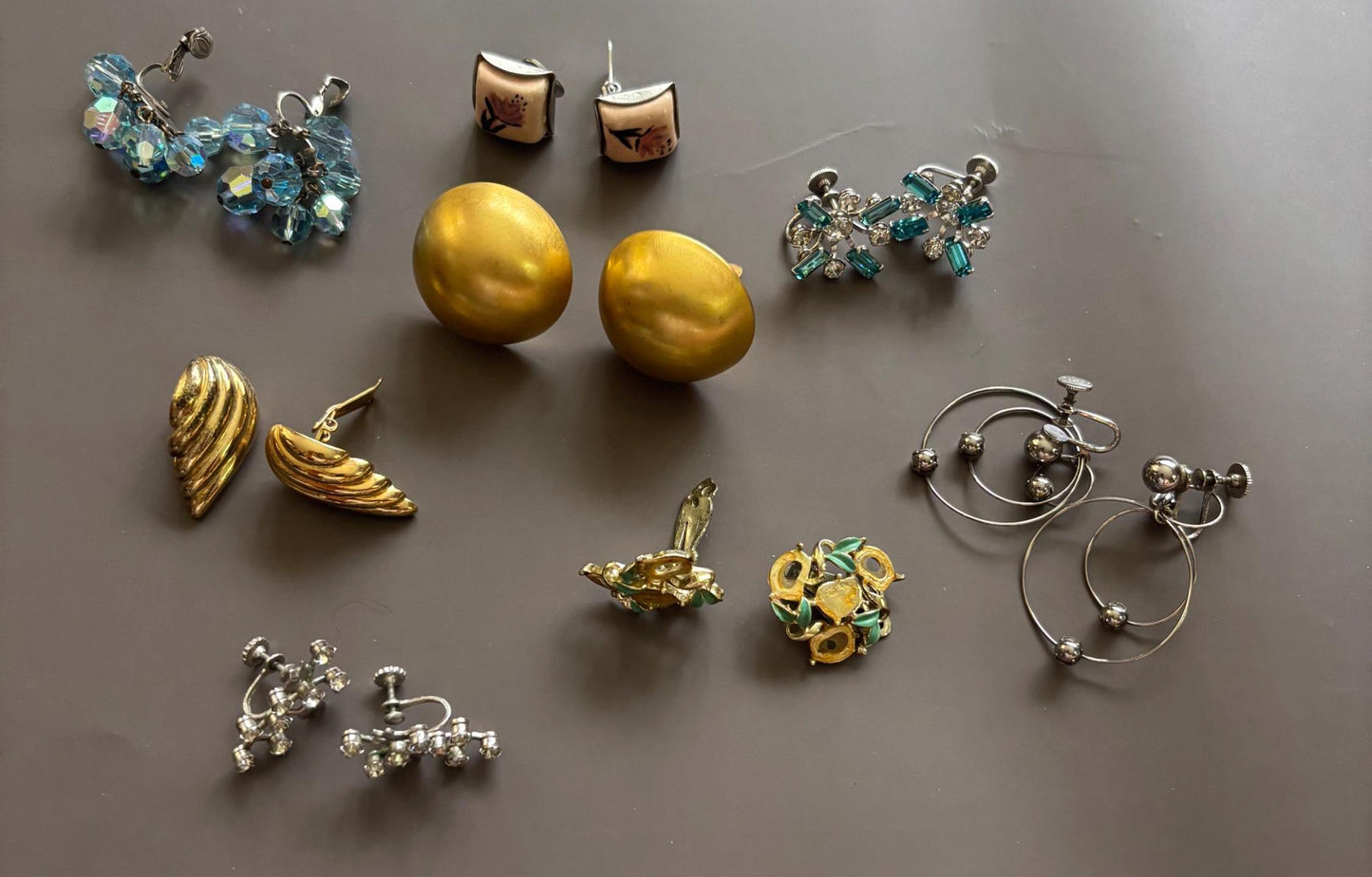 Vintage Earrings Collection Variety Jewelry Lot Lover Antiques and Vintage