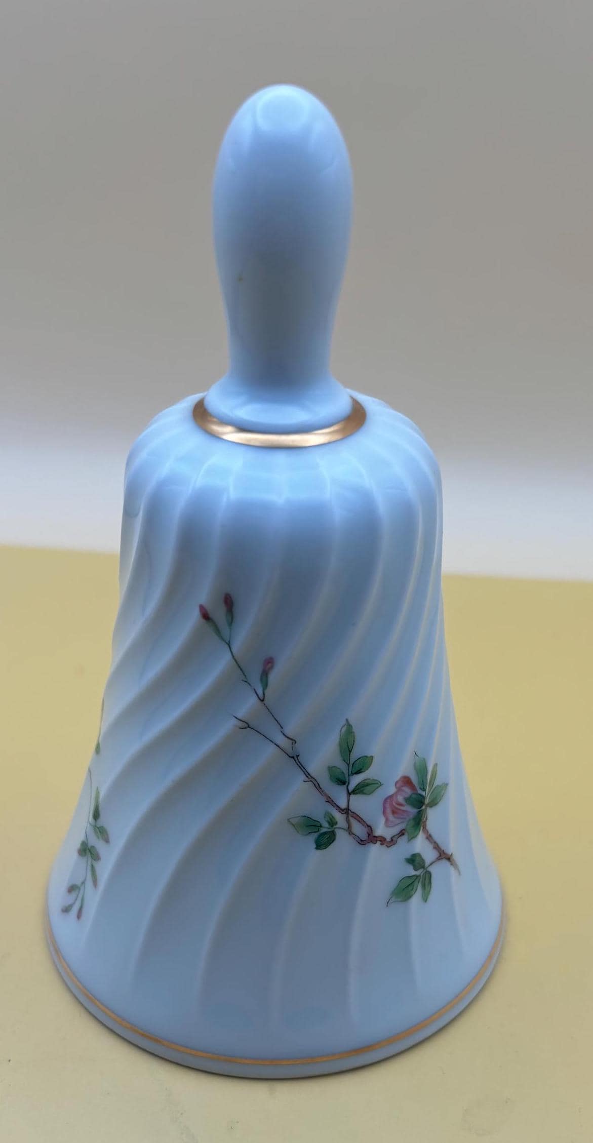 Vintage Limoges Bell Haviland France Porcelain Bell with Gold Gilding Lover Antiques and Vintage