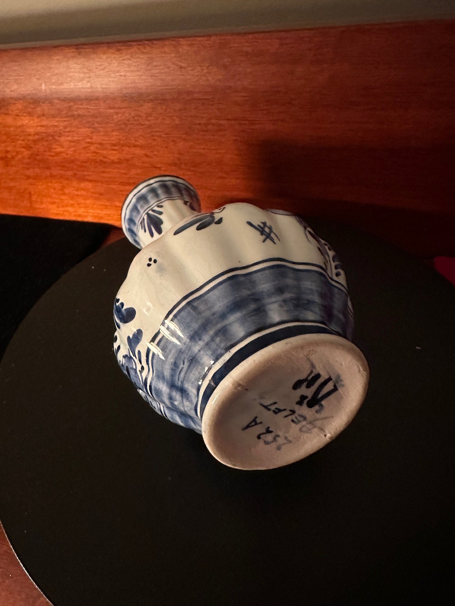 Vintage Delft Blue & White Vase No. 252A