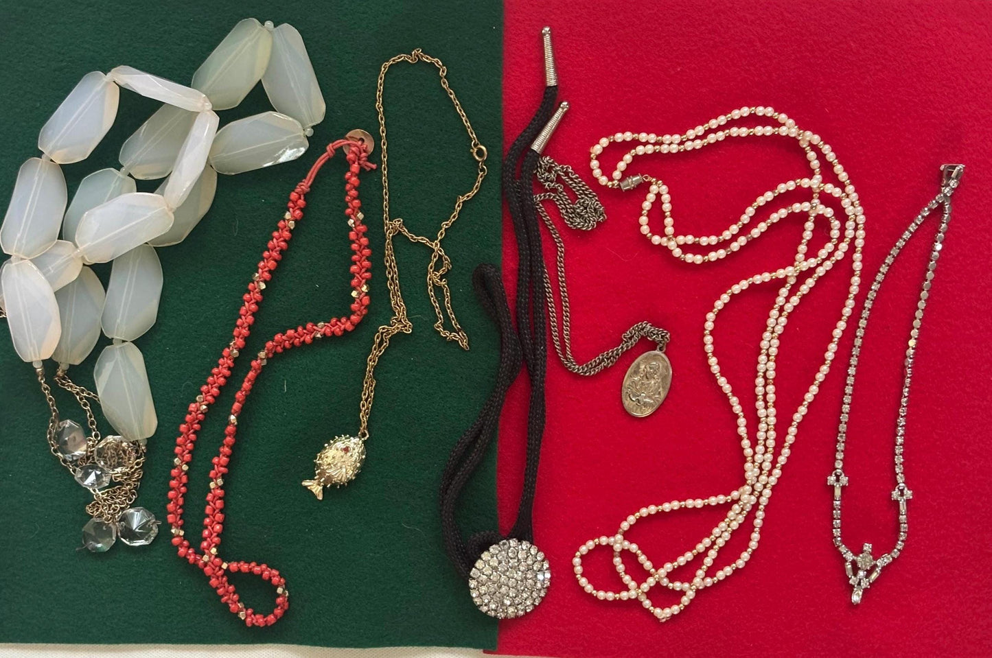 Vintage Necklaces Collection Variety Jewelry Lot Lover Antiques and Vintage