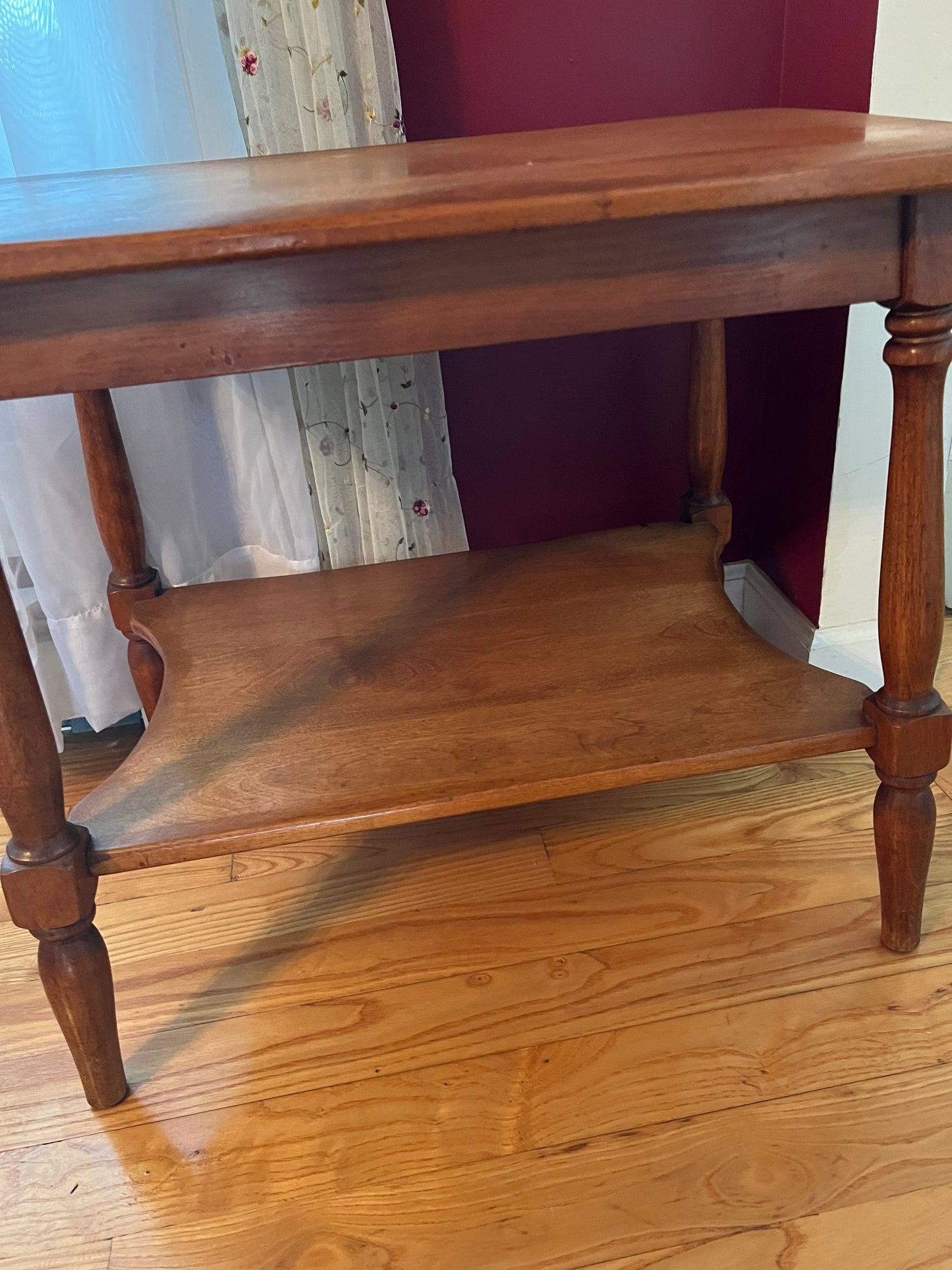 Cushman Fairfield End Table No. 5706 Mid Century Modern Wood Night Stand