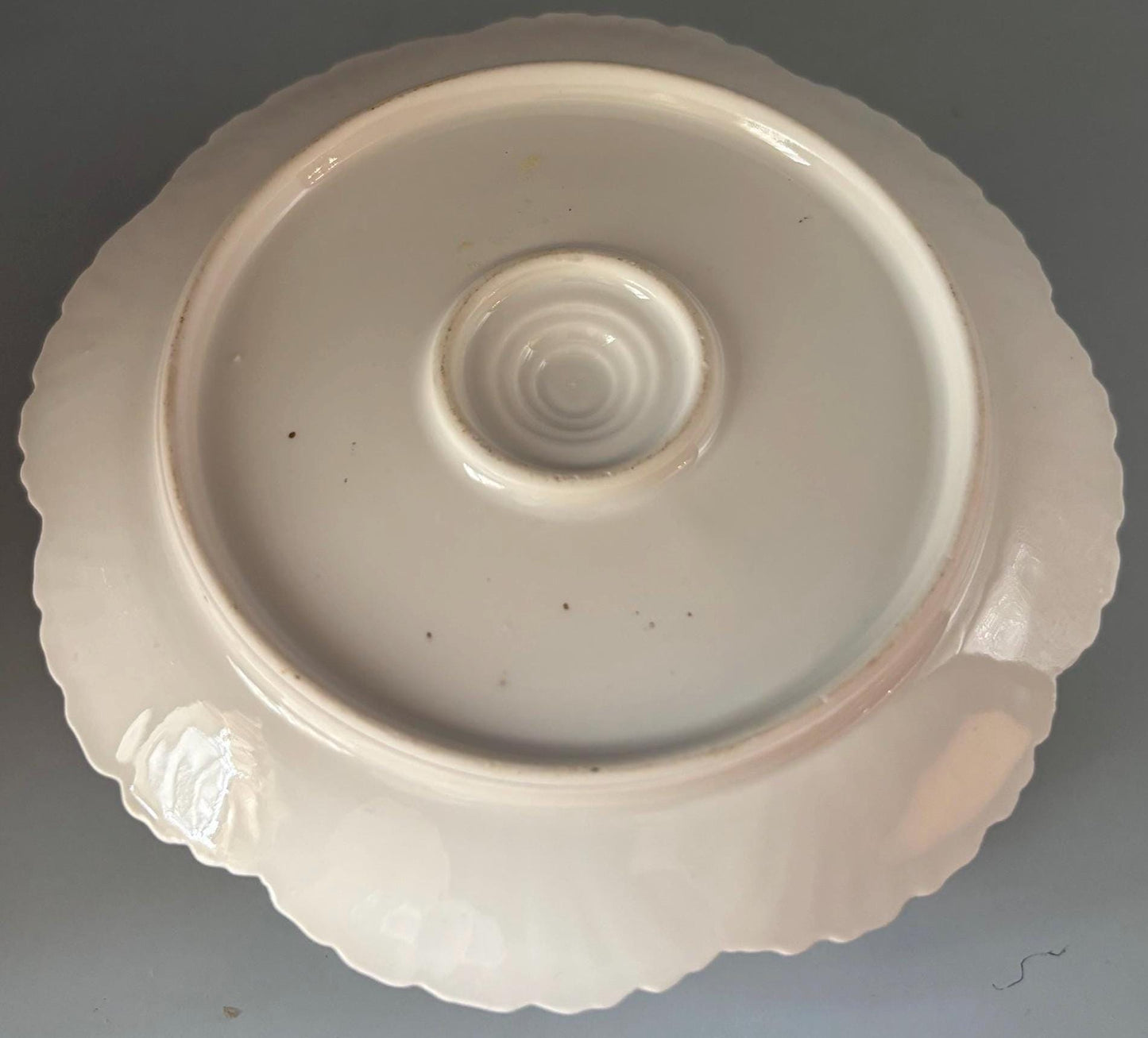 Vintage Limoges Green Gold Pink Fancy Candle Chamberstick with Saucer, French Porcelain Candle Holder, Unique Gift for Her