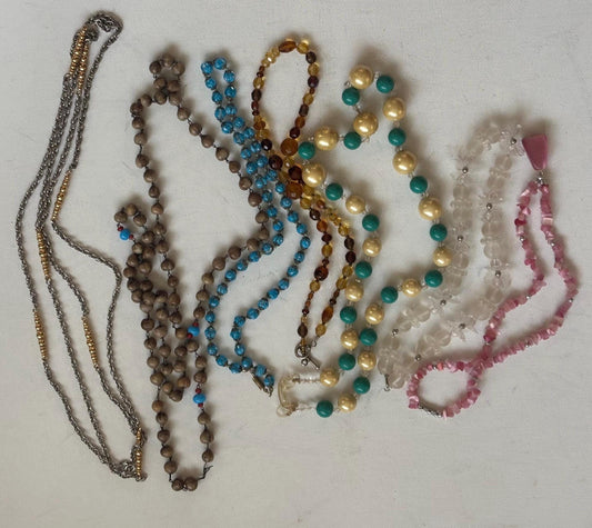Vintage Necklaces Collection Variety Jewelry Lot Lover Antiques and Vintage