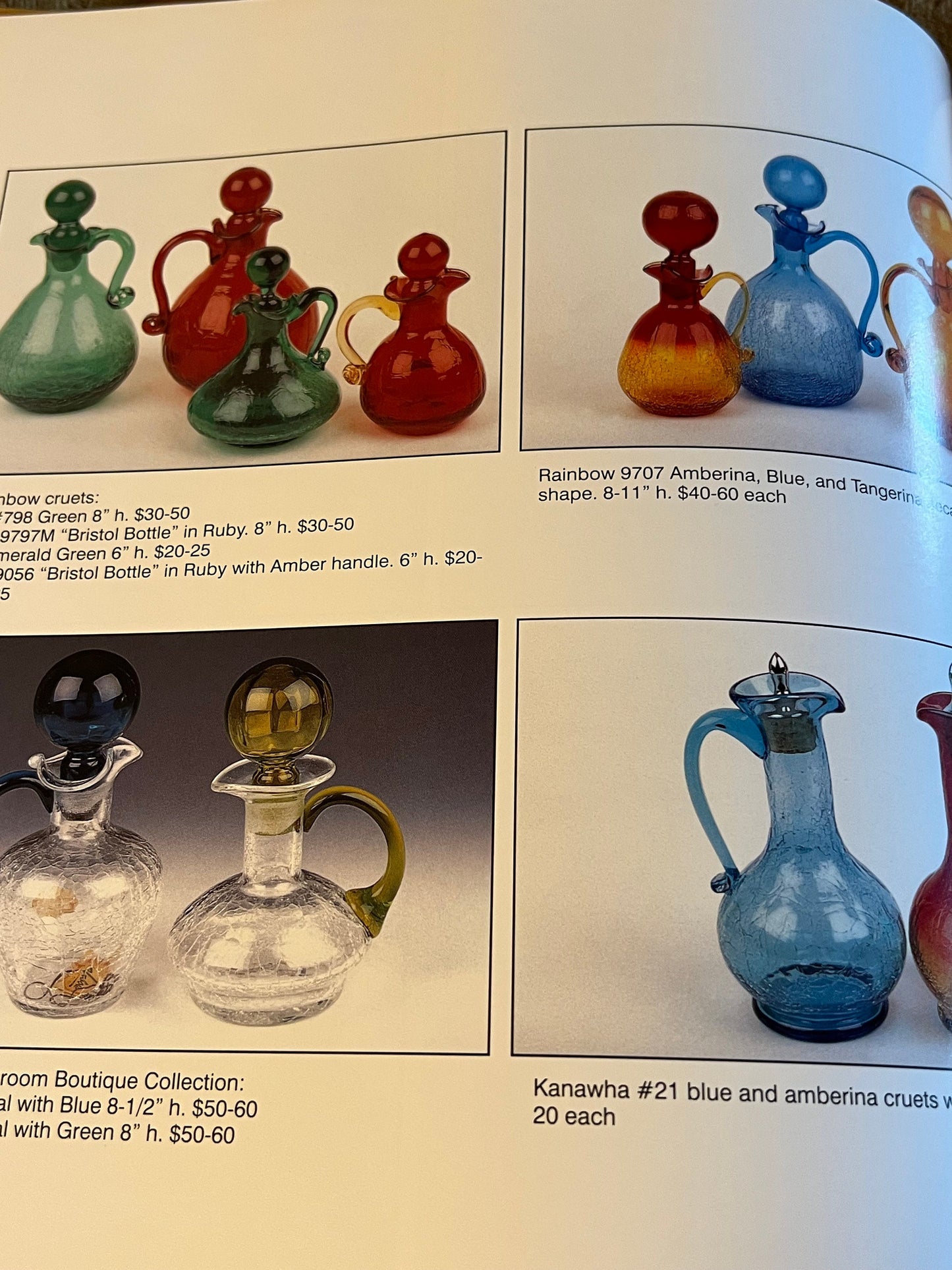 Crackle Glass Book: 1950s-2000 Identification & Value Guide