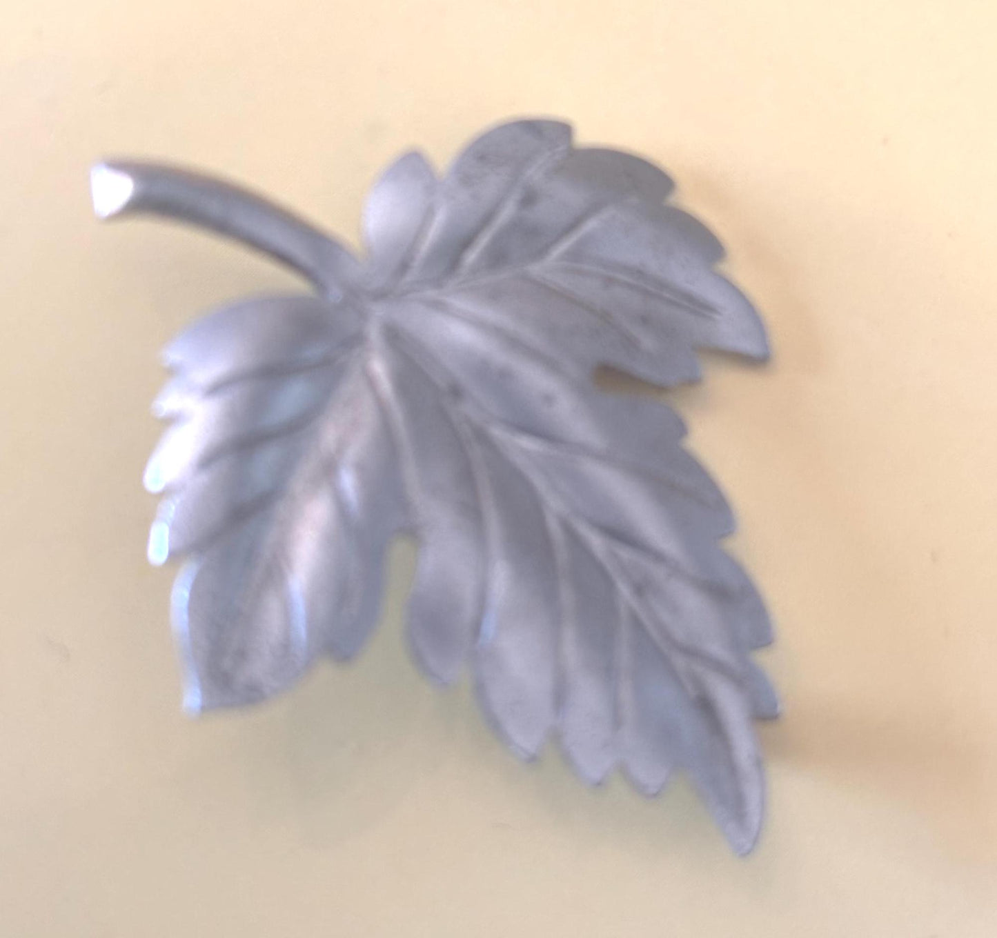 Vintage Tiffany & Co. Sterling Silver Maple Leaf Brooch