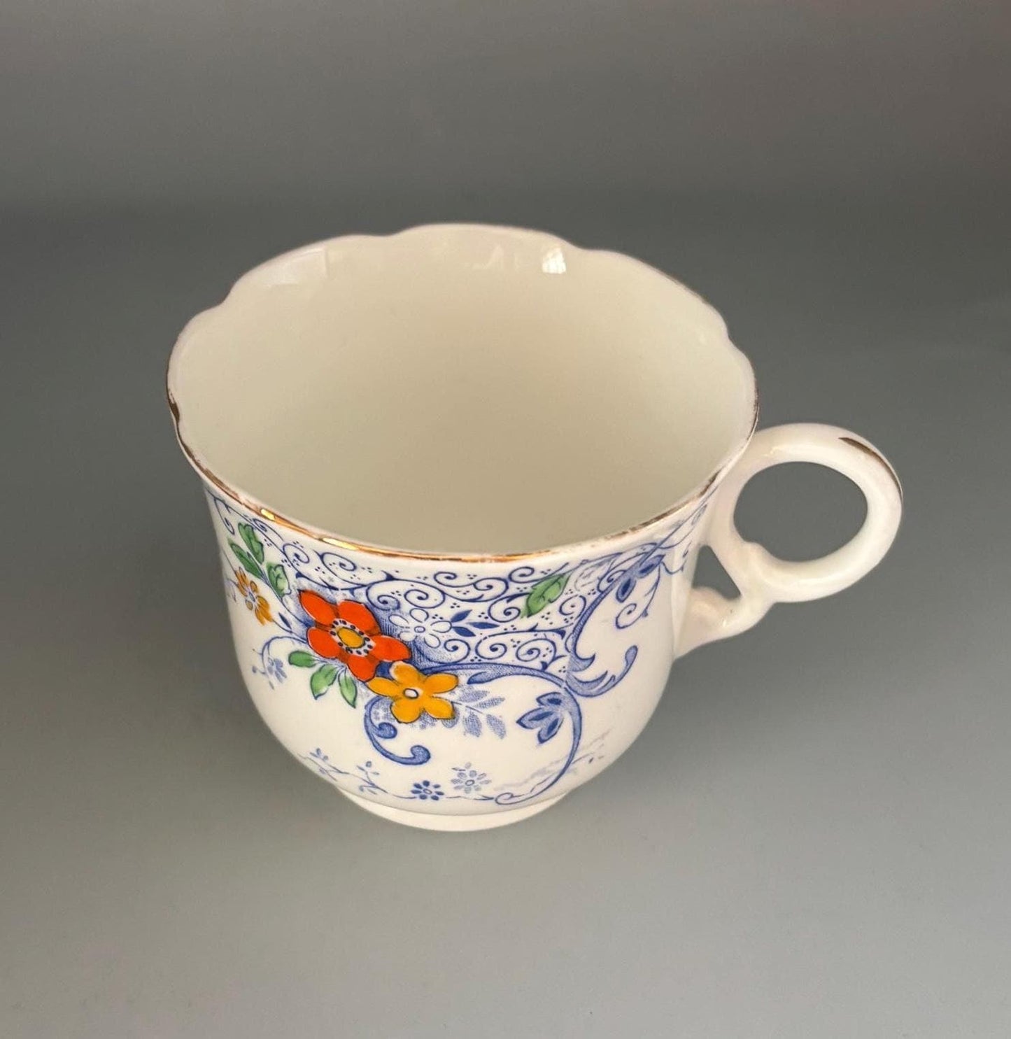 Vintage Heathcote China Tea Cup Made in England Lover Antiques and Vintage