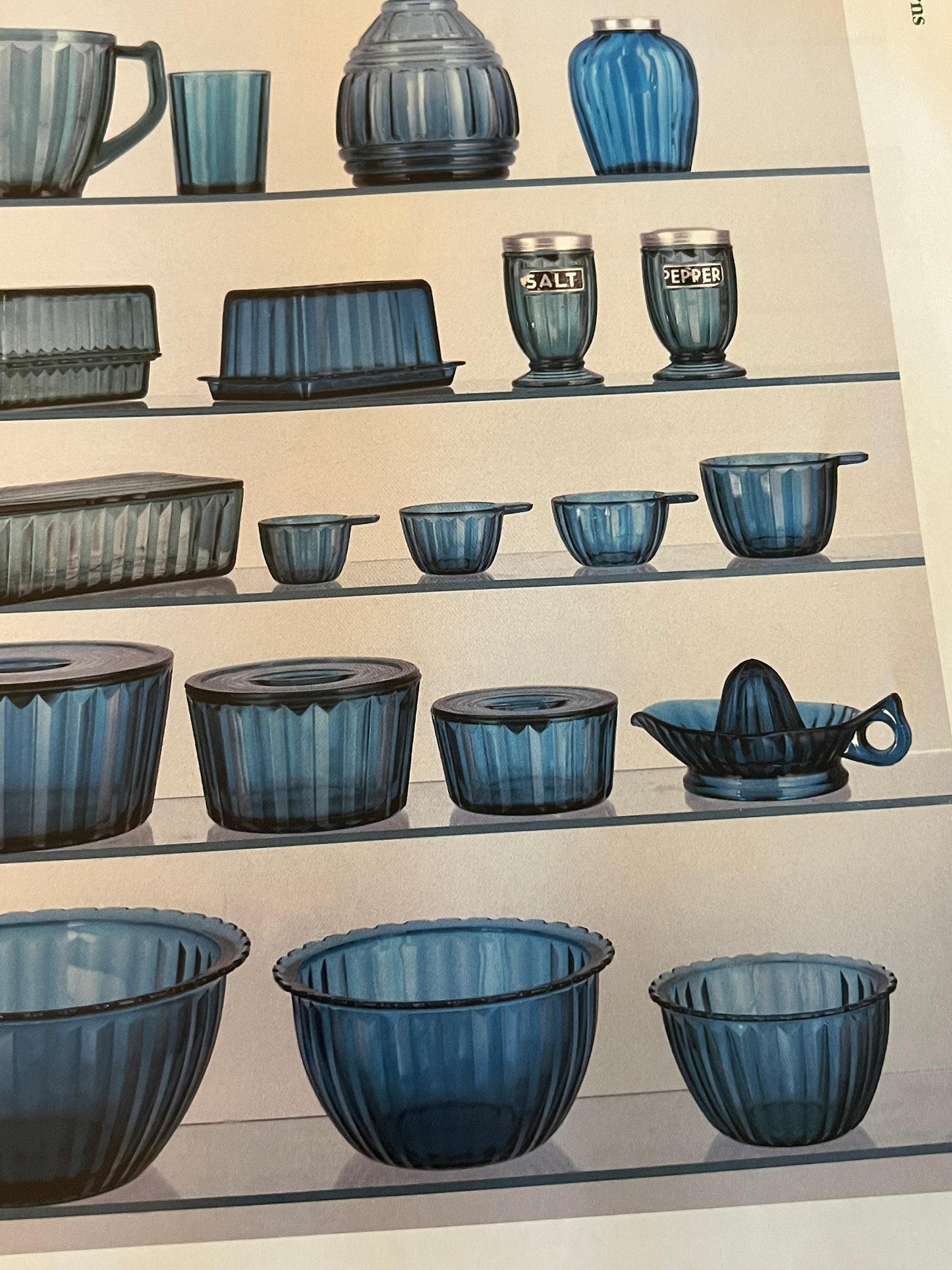 Kitchen Glassware of the Depression Years Identification & Values Book Guide Gene Florence Jeannette, McKee, Jadite, Lover Antiques Vintage