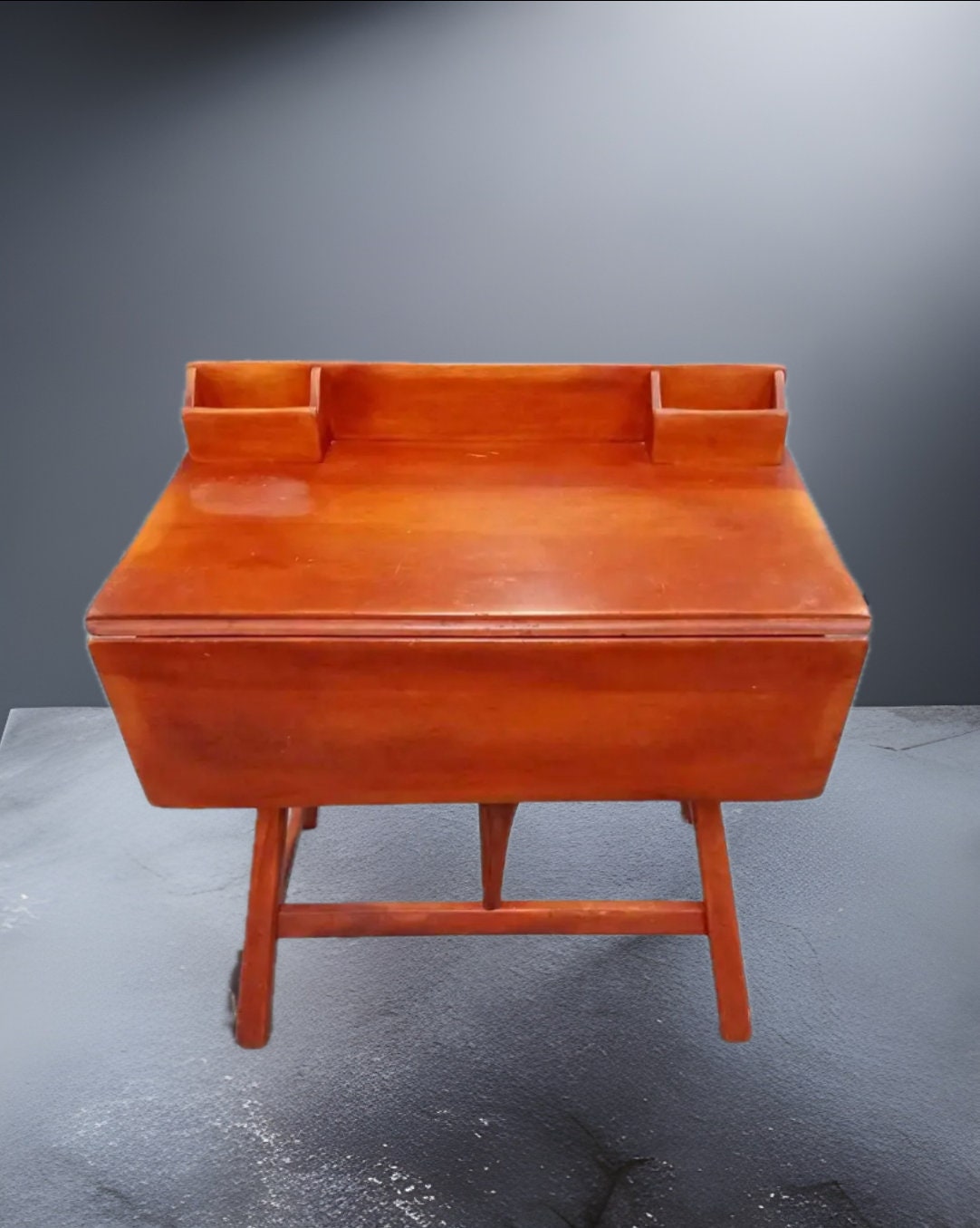 Cushman Colonial Rudder Desk No. 4-112: Vintage Vanity, Butterfly Table