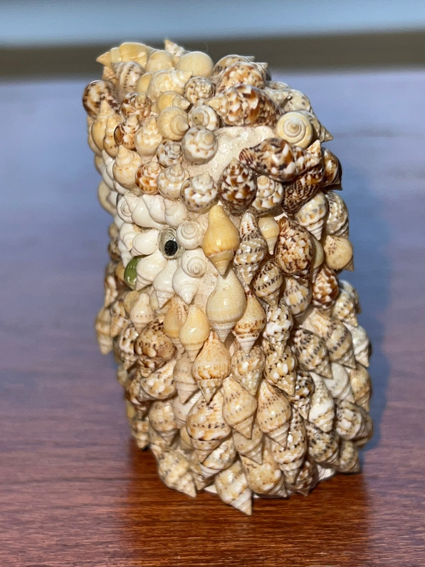 Vintage Shell Owl Made in Philippines Kitsch Animals Lover Antiques and Vintage