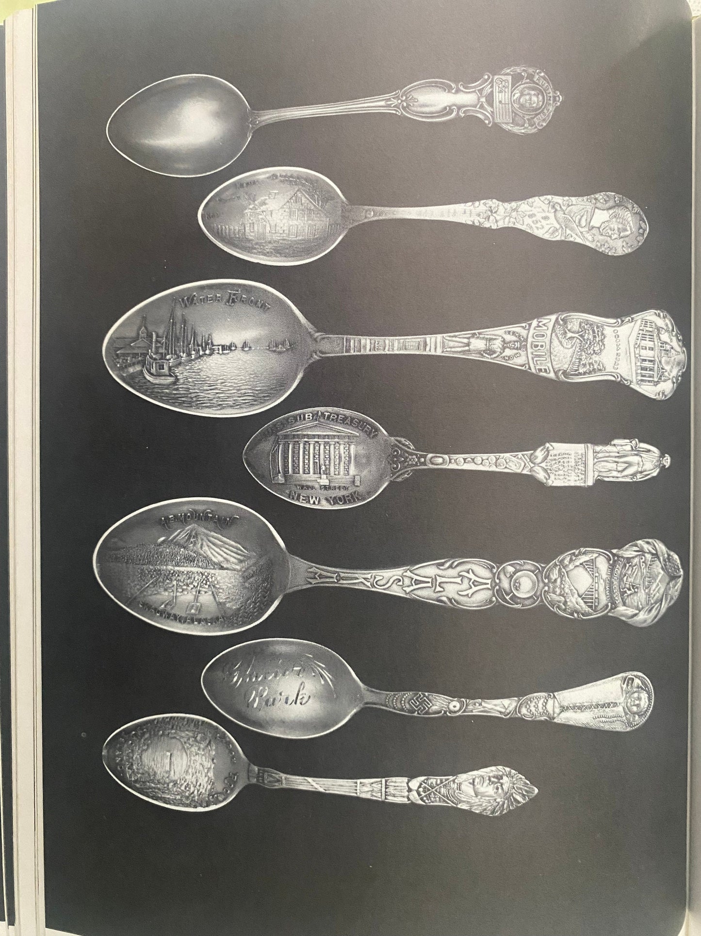 Vintage Spoon Souvenir Guide Book: United States & Canada