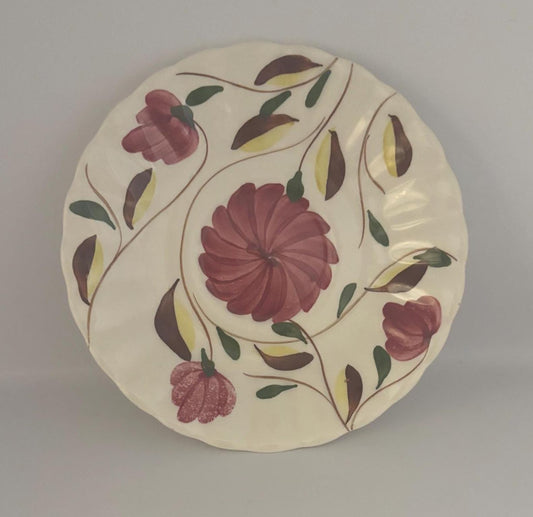 Blue Ridge Southern Potteries Saucer Plate, Laura Collection Design, Lover Antiques and Vintage