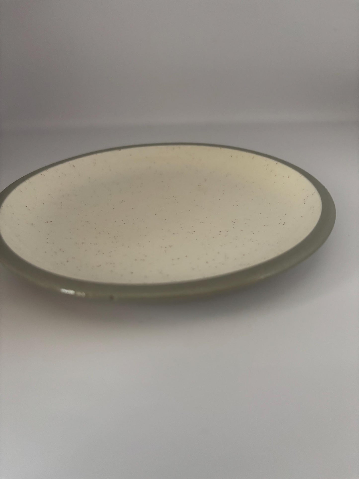 Harker Pottery Bread Plate, Harkerware Stone Porcelain Plates, Lover Antiques and Vintage