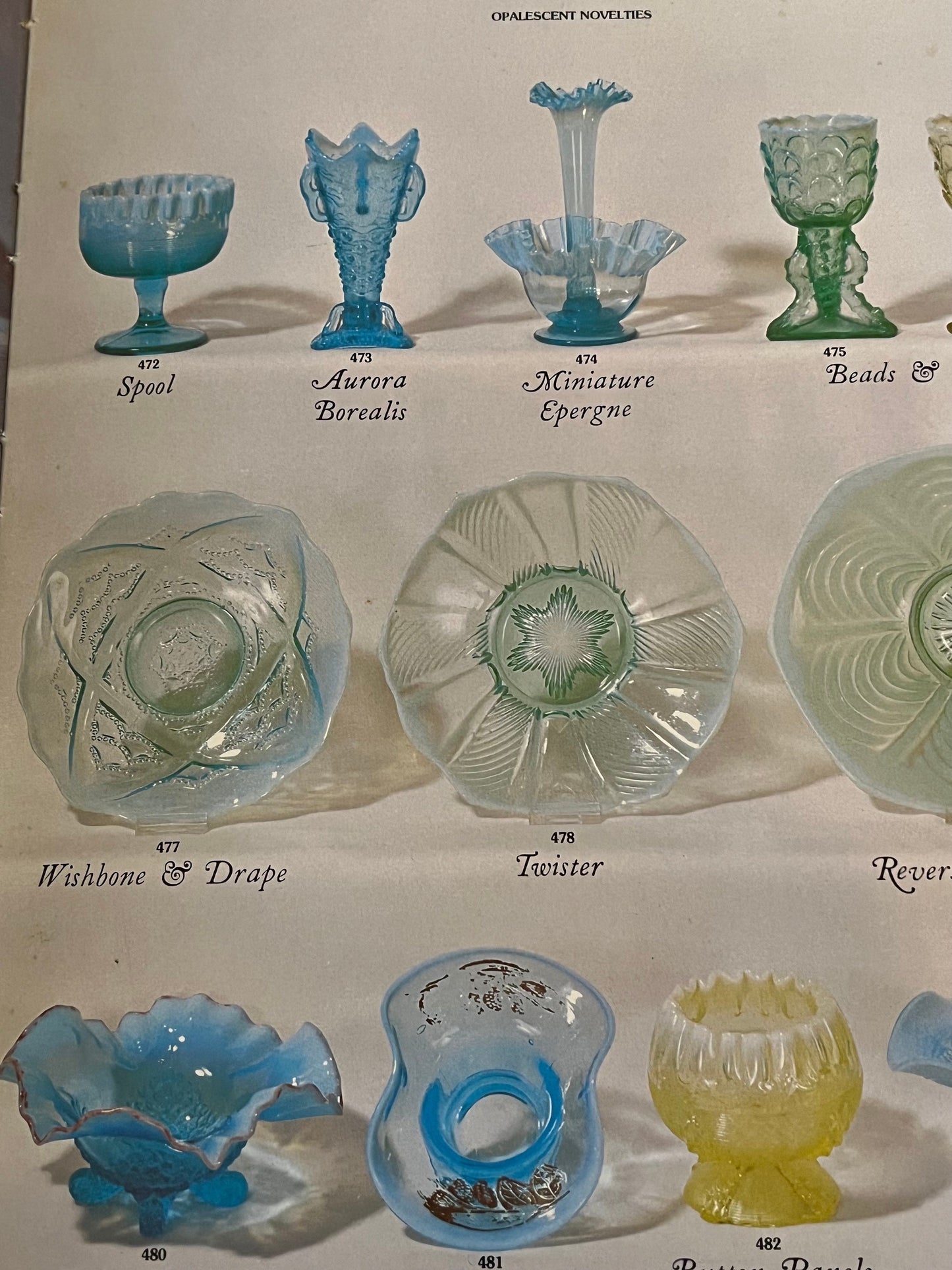 Victorian Opalescent Glass Book: Encyclopedia, Book 2 by William Heacock