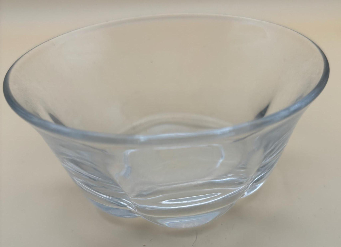 Vintage Glass Dessert Bowl Small Crystal Bowl Lover Antiques and Vintage