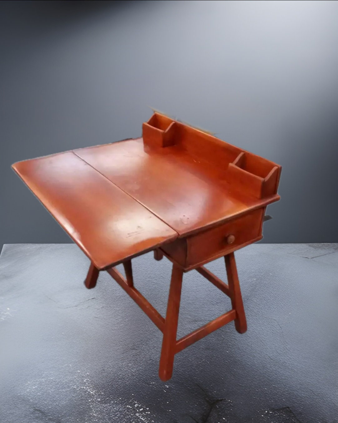 Cushman Colonial Rudder Desk No. 4-112: Vintage Vanity, Butterfly Table